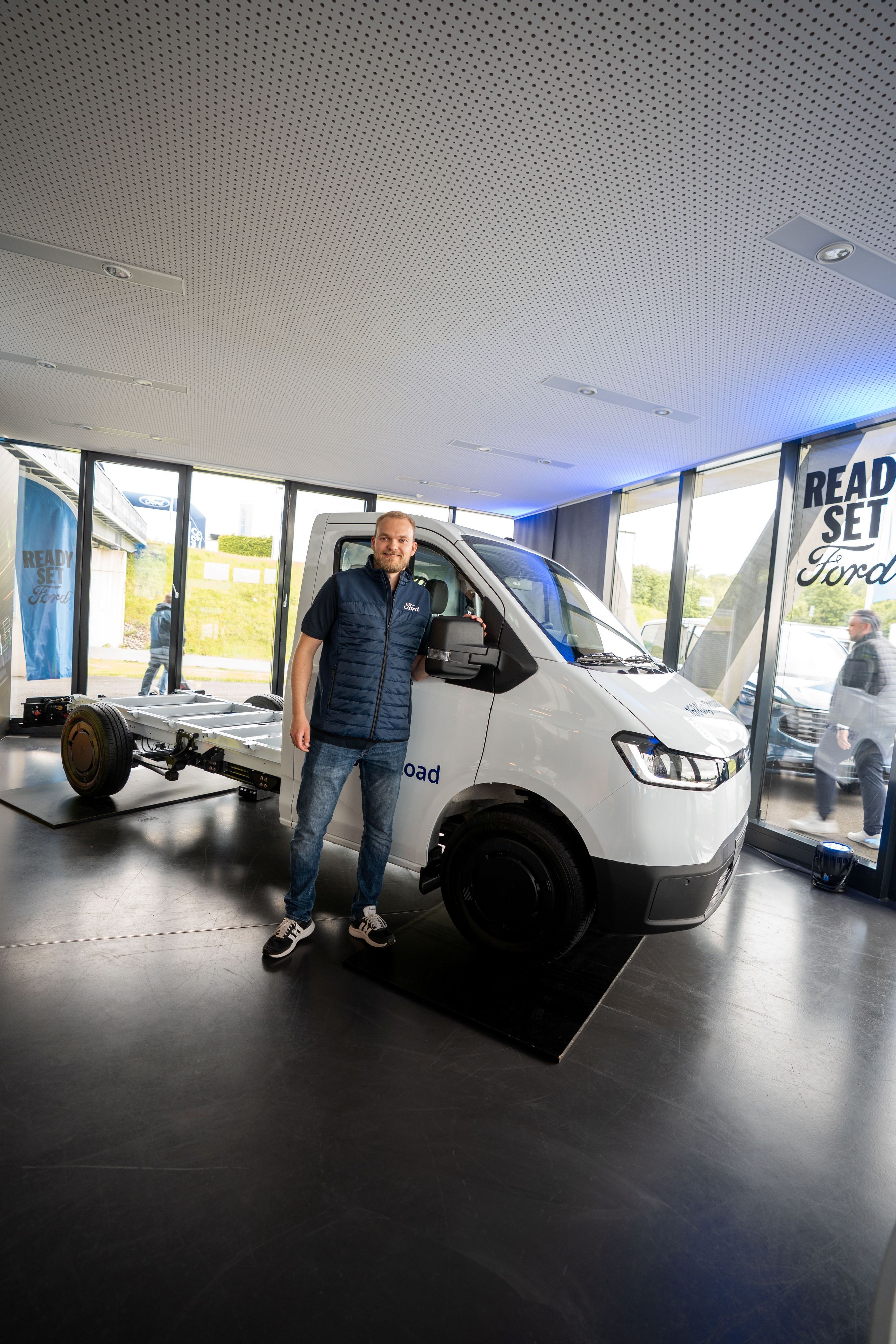 Der Ford Transit City ist vollelektrisch und wird in China gebaut