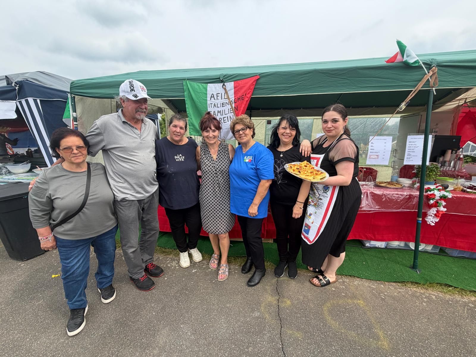 A.F.I.L. der  italienische Familienverein ist schon seit vielen Jahren regelmäßig beim Festival der Kulturen dabei.