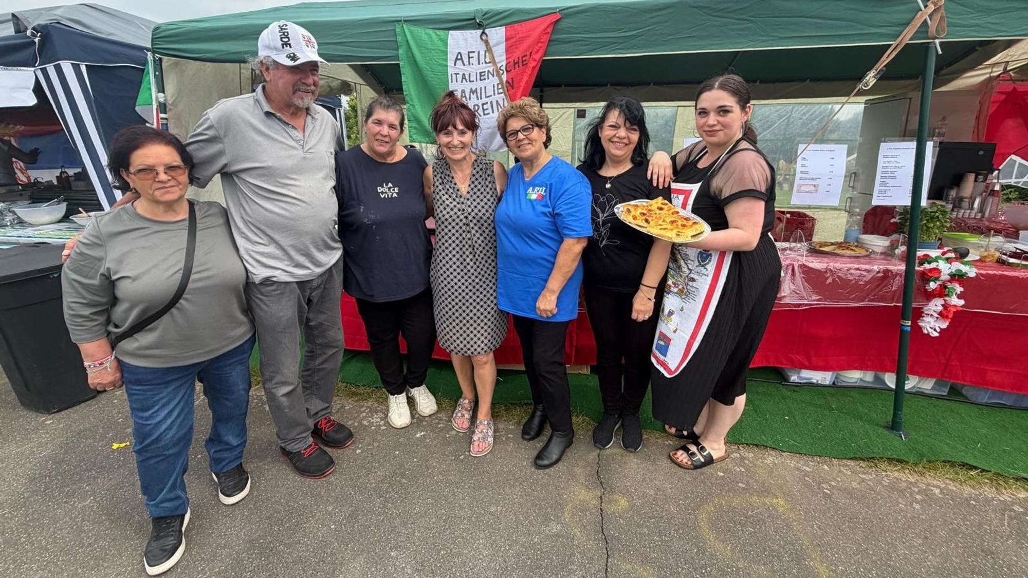A.F.I.L. der italienische Familienverein ist schon seit vielen Jahren regelmäßig beim Festival der Kulturen dabei.