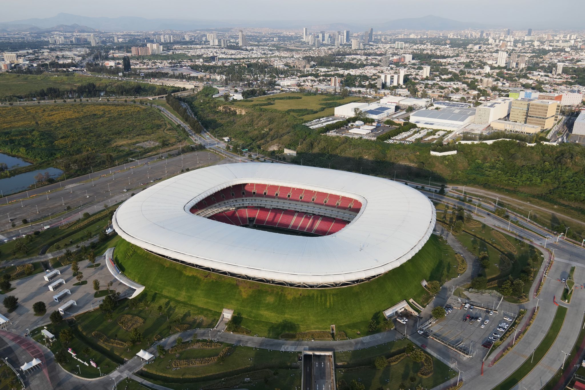 Das Akron-Stadion in Zapopan