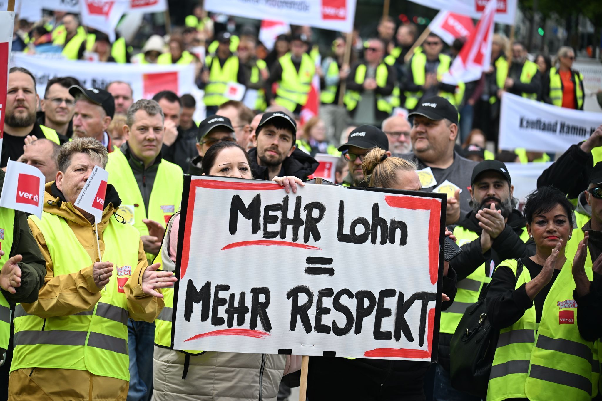 Warnstreiks im Handel