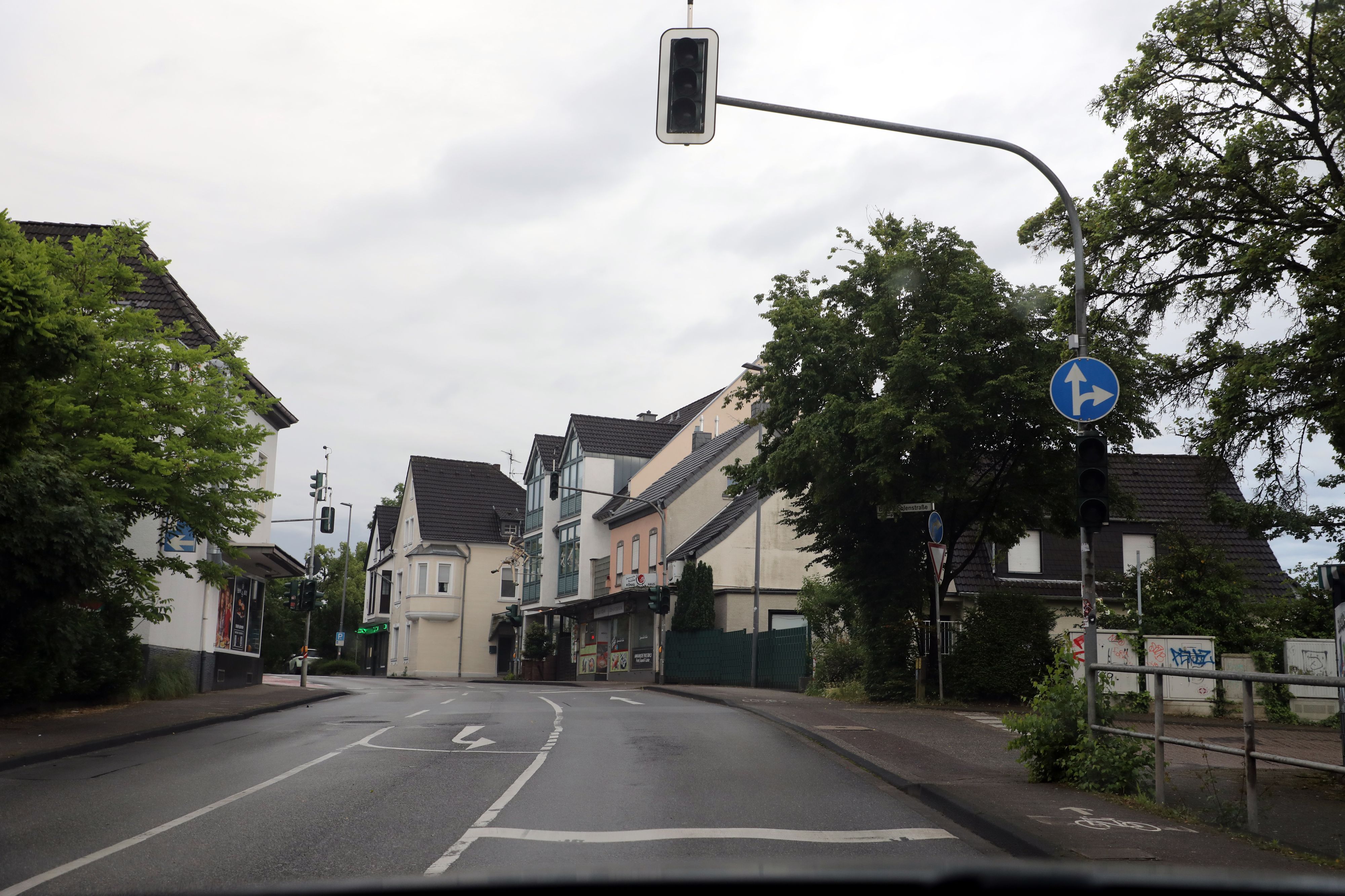 Ein Ampel in Bergisch Gladbach-Heidkamp ist ausgefallen.