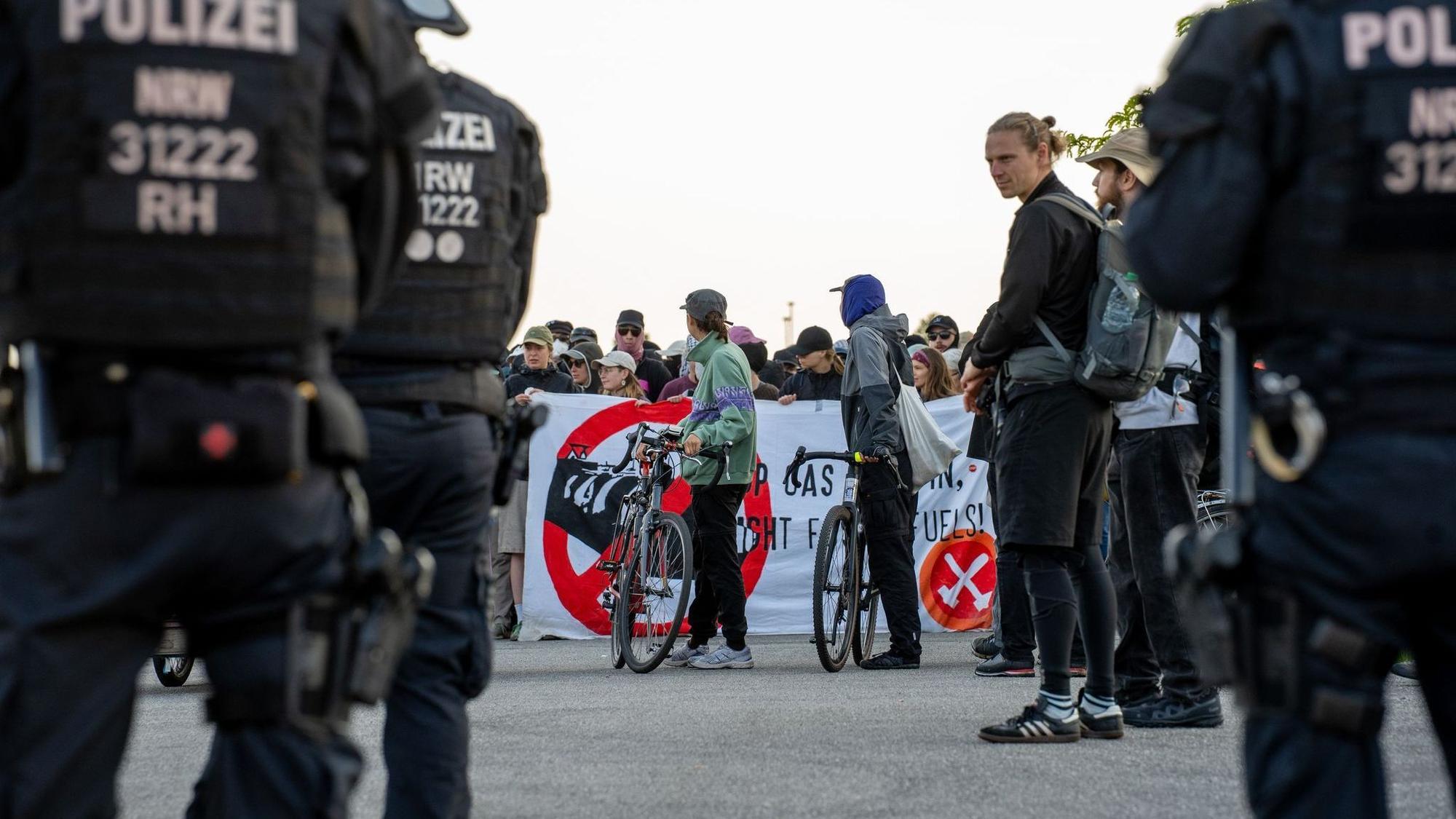 Polizei zieht Bilanz zu Klimacamp