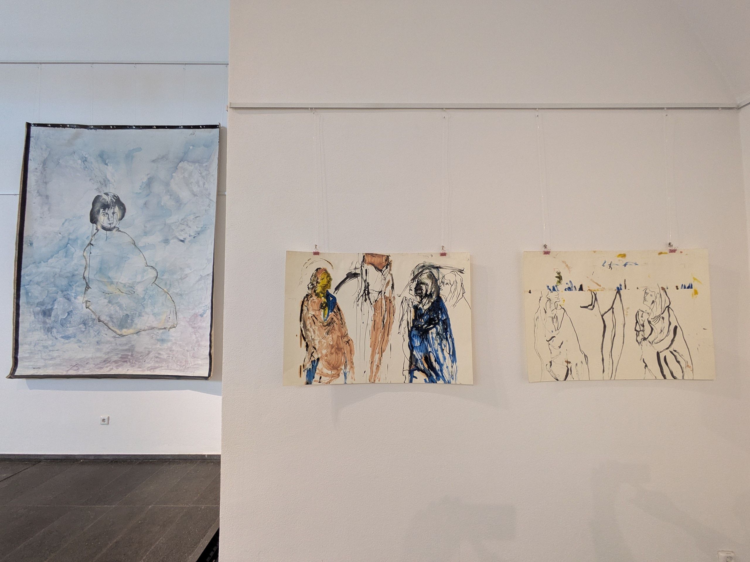 Bilder in der Christuskirche, Wiesdorf
