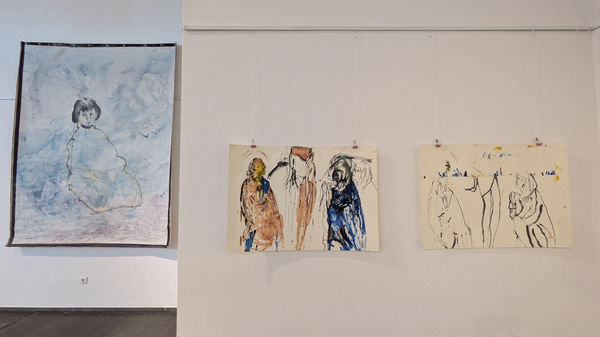 Bilder in der Christuskirche, Wiesdorf