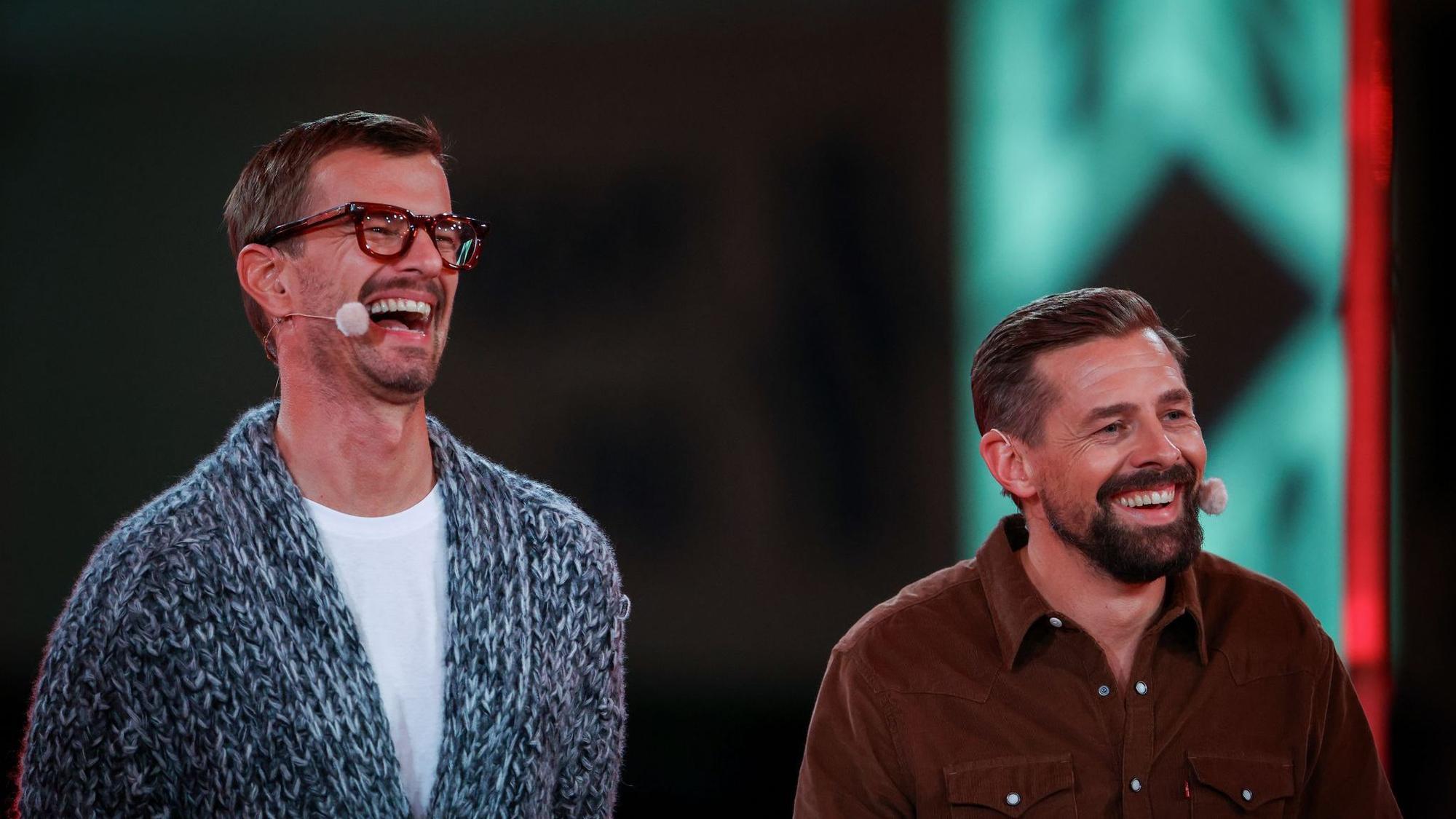 Joko Winterscheidt (l-r) und Klaas Heufer-Umlauf