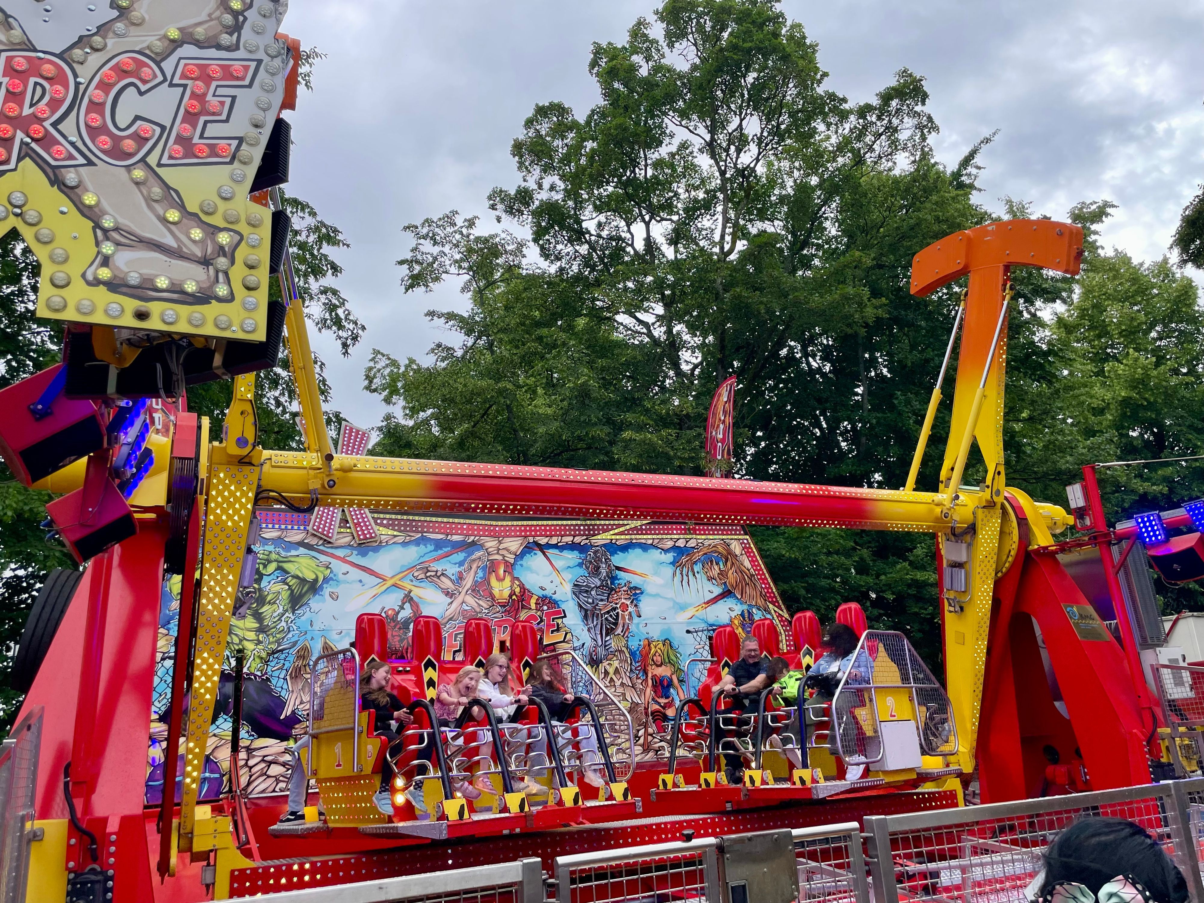 Die „X Force“ brachte so manchen zum Kreischen.