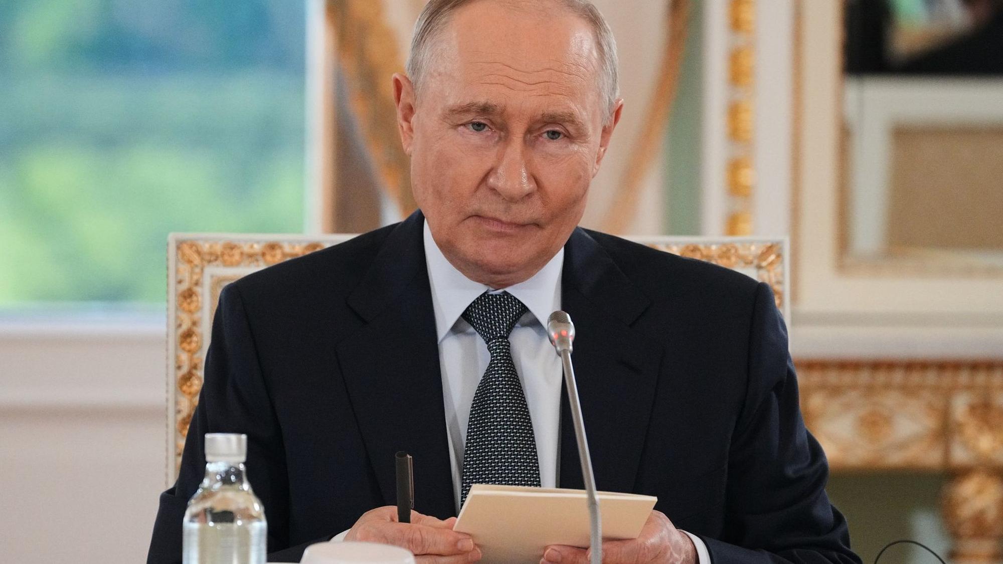 Wirtschaftsforum in St. Petersburg