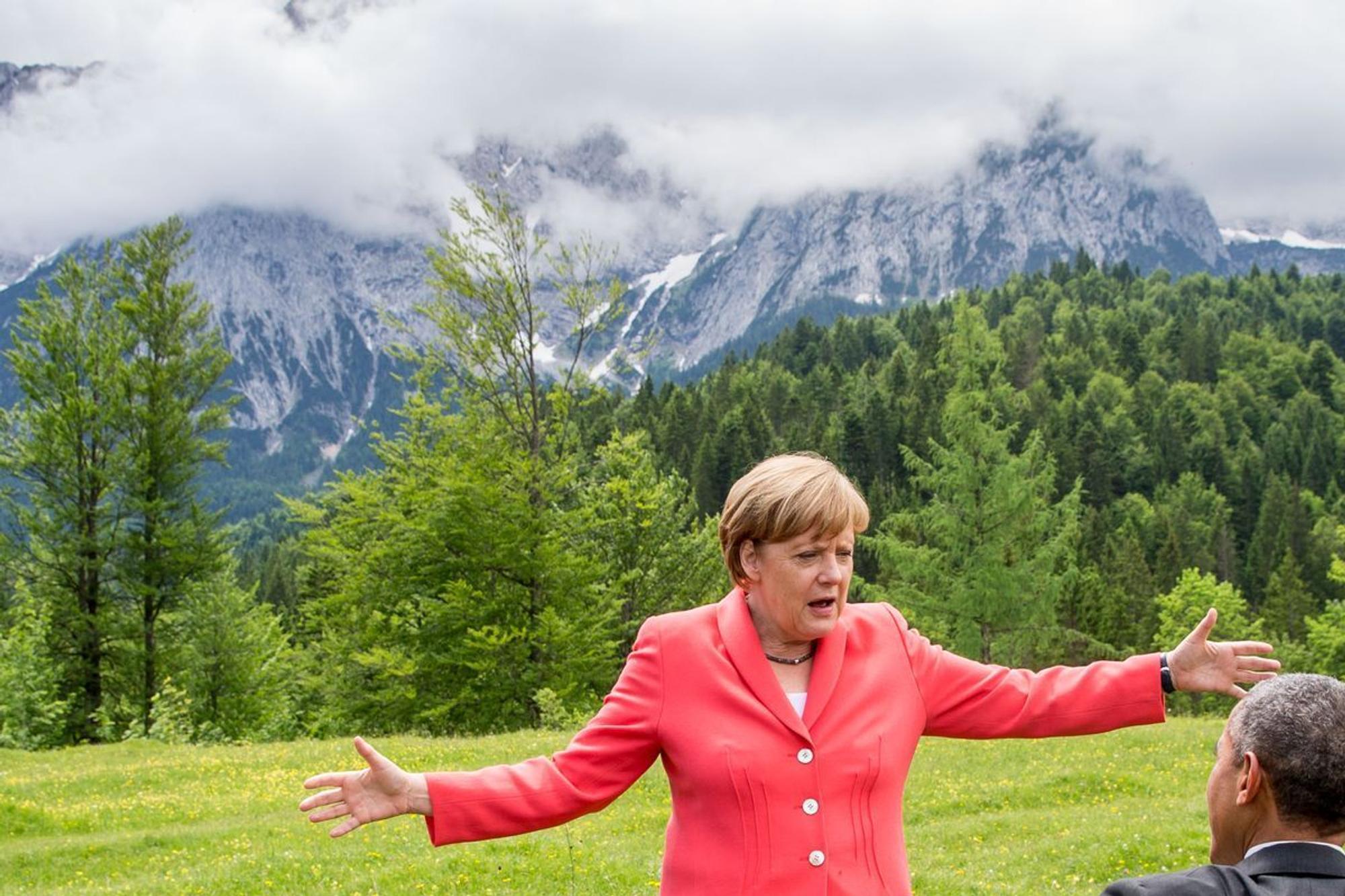 Angela Merkel und Barack Obama