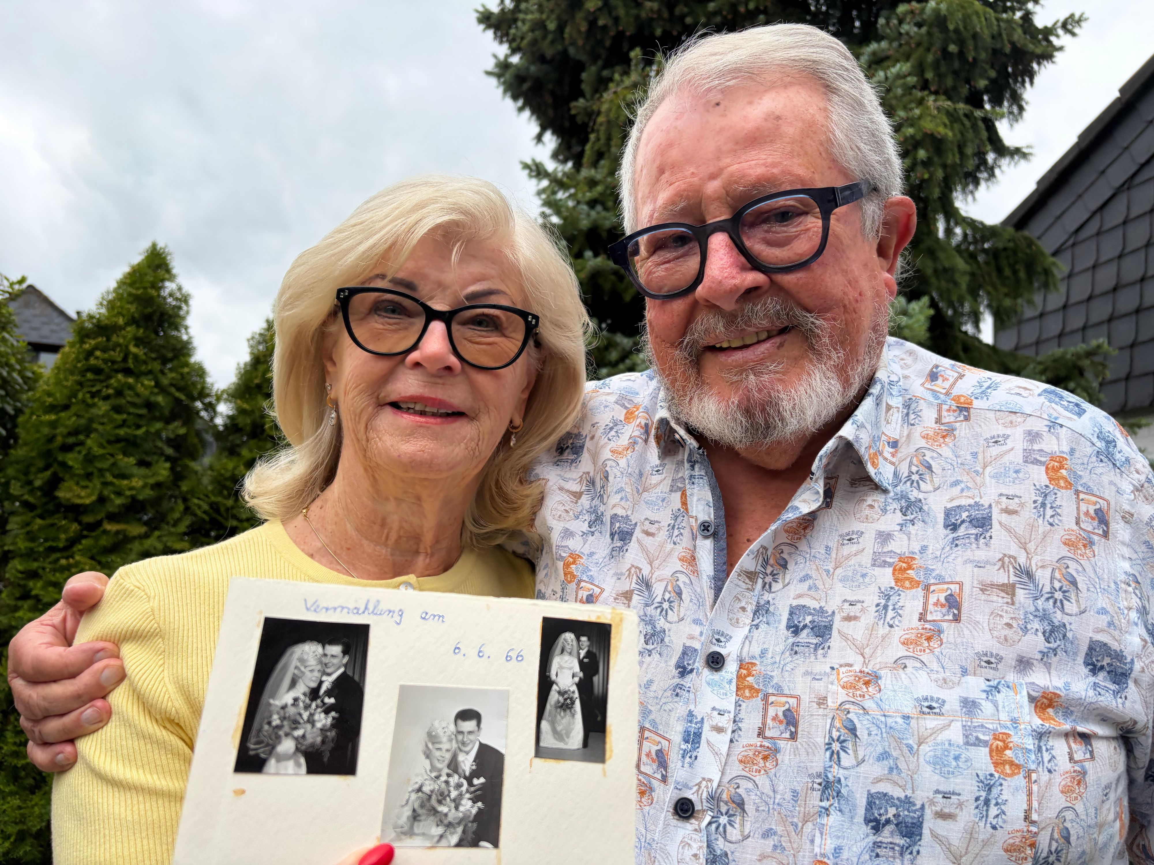 Rita und Dieter Schillings feiern diamantene Hochzeit.
