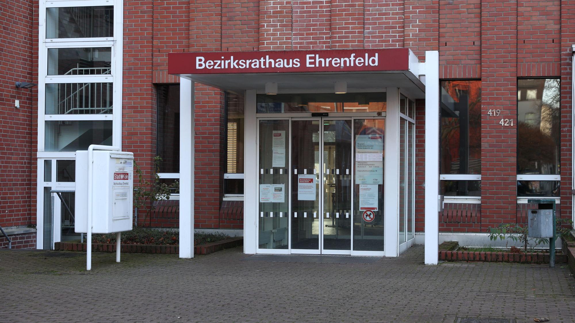 Das Bezirksrathaus Ehrenfeld