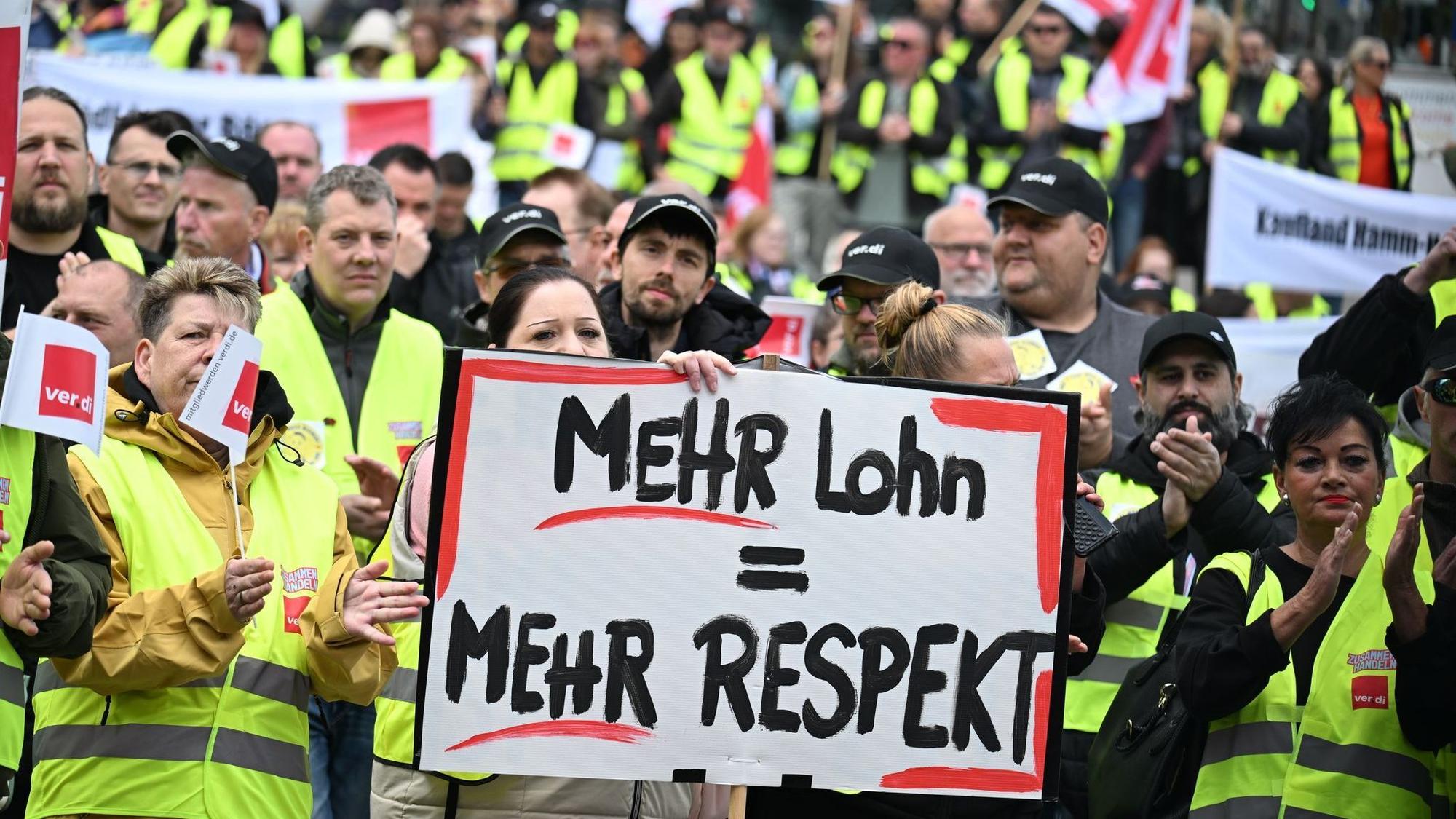 Warnstreiks im Handel