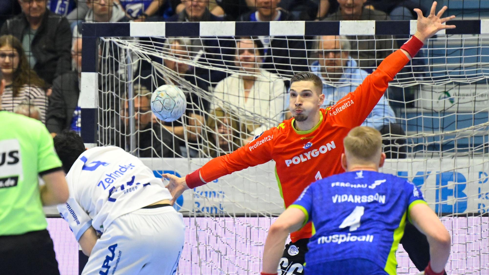 Spielszene aus dem Handball