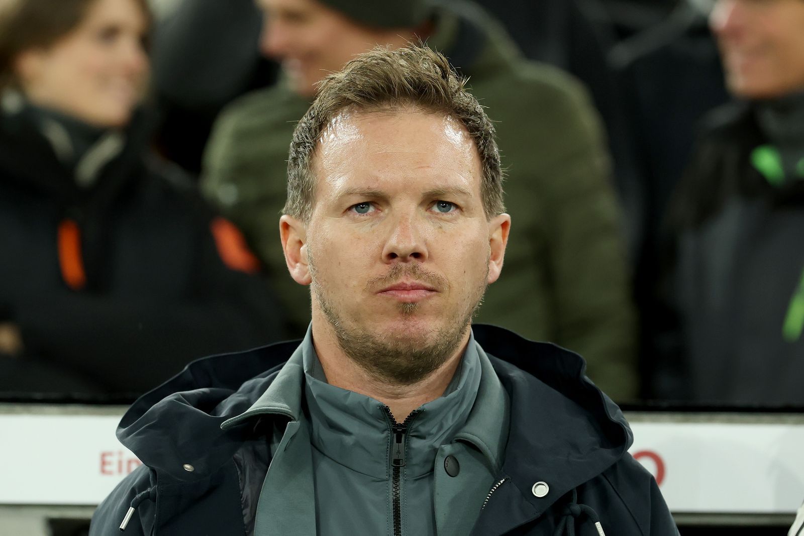 Bundestrainer Julian Nagelsmann scheint seine Startelf fürs erste WM-Spiel gegen Curaçao am Sonntag, 14. Juni, 19 Uhr (ARD), schon im Kopf zu haben. Alles andere als ein deutlicher Sieg gegen den krassen WM-Außenseiter wäre eine dicke Überraschung. (Bild: 2026 Getty Images/Alexander Hassenstein)