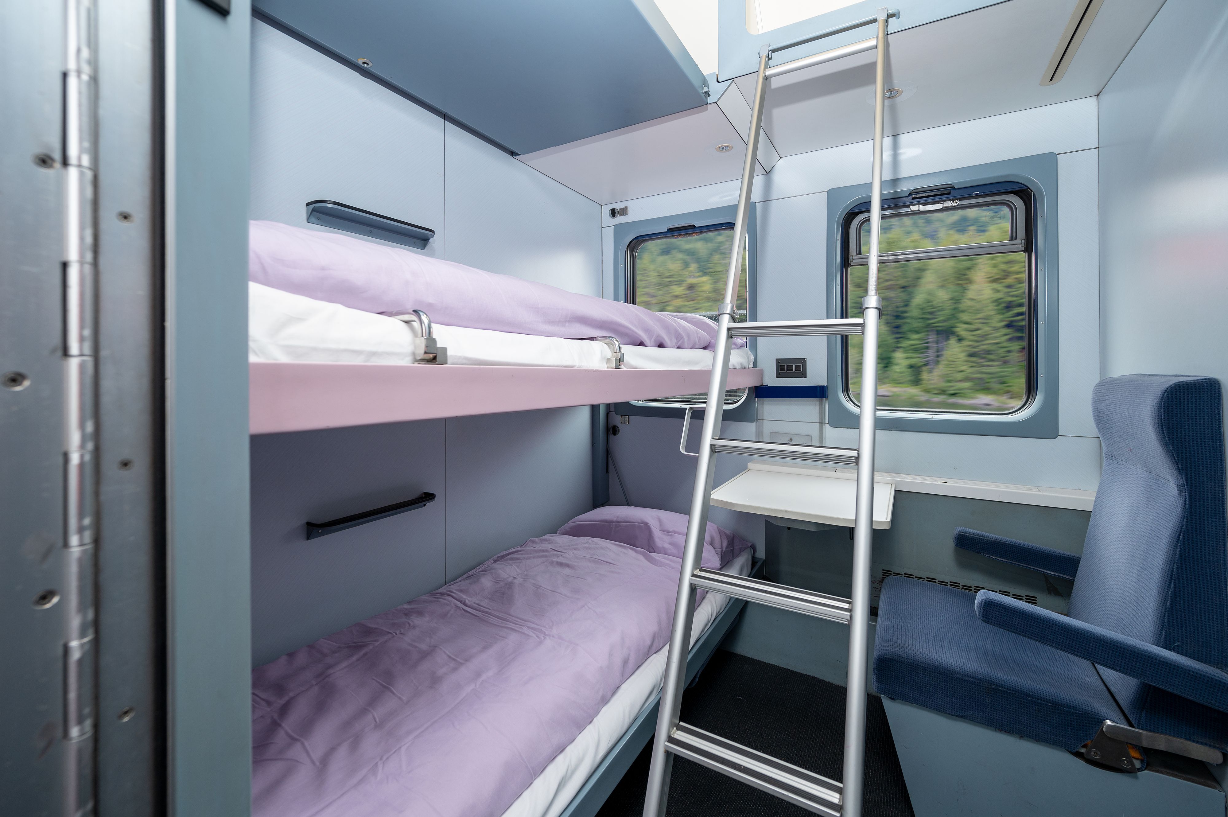 Das Bahnunternehmen European Sleeper hat eine neue Nachtzugverbindung ab dem 9. September 2026 angekündigt. Hier ein Bild der Comfort-Klasse
