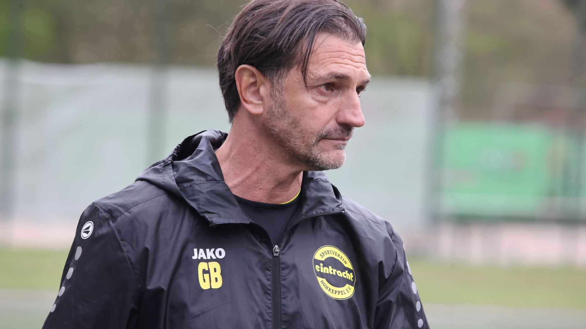 Eintracht-Trainer Pepe Brunetto.