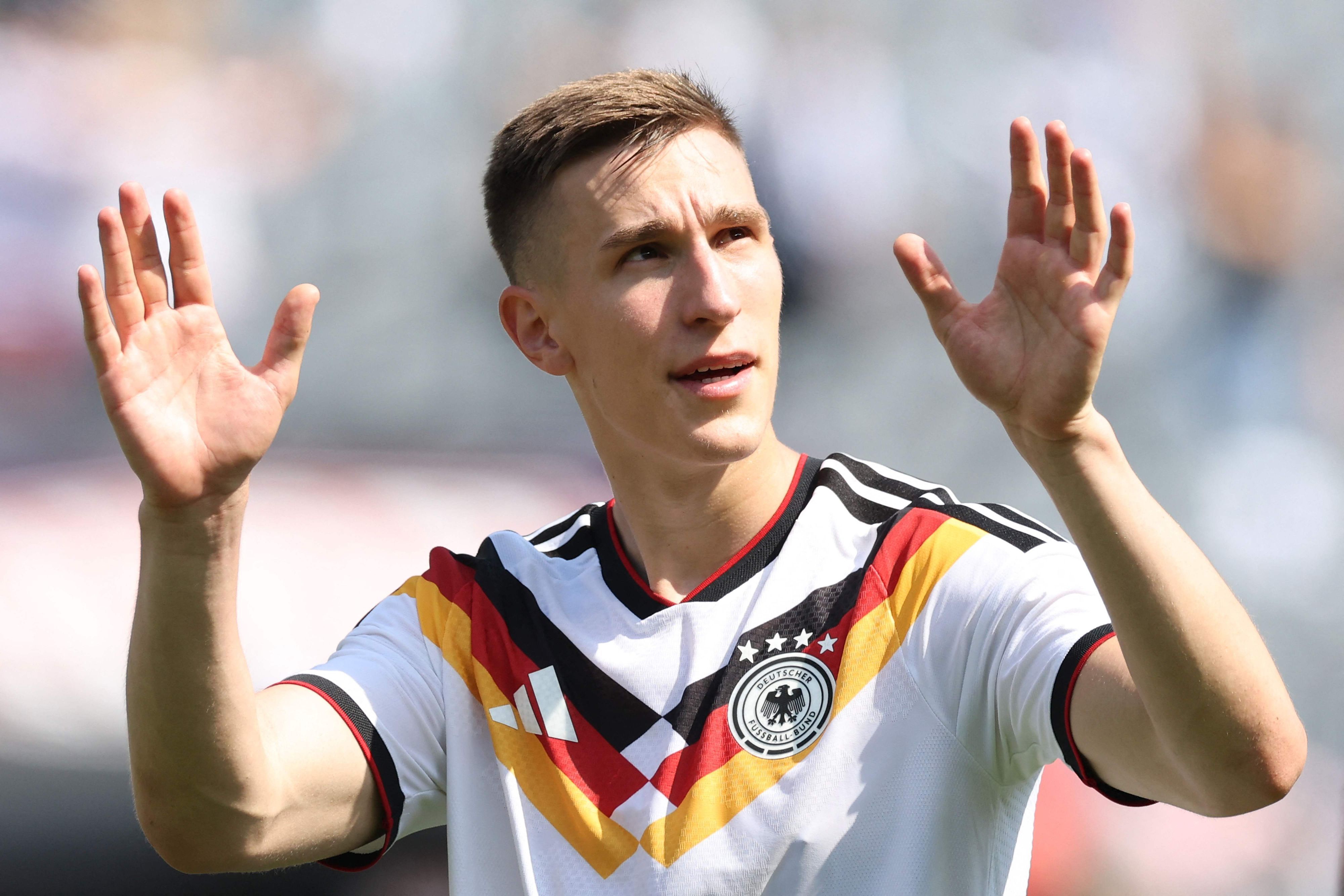 Nico Schlotterbeck im DFB-Trikot.