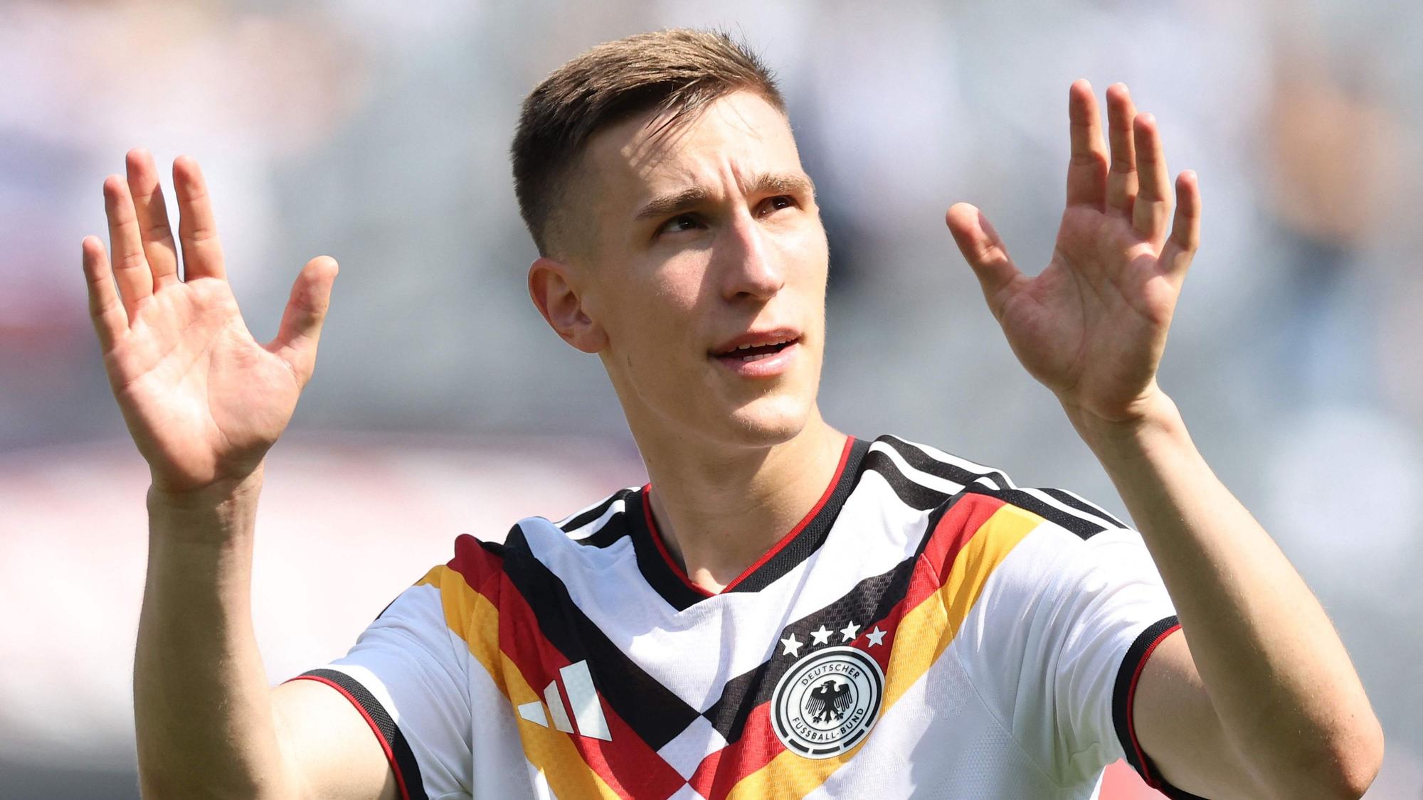 Nico Schlotterbeck im DFB-Trikot.