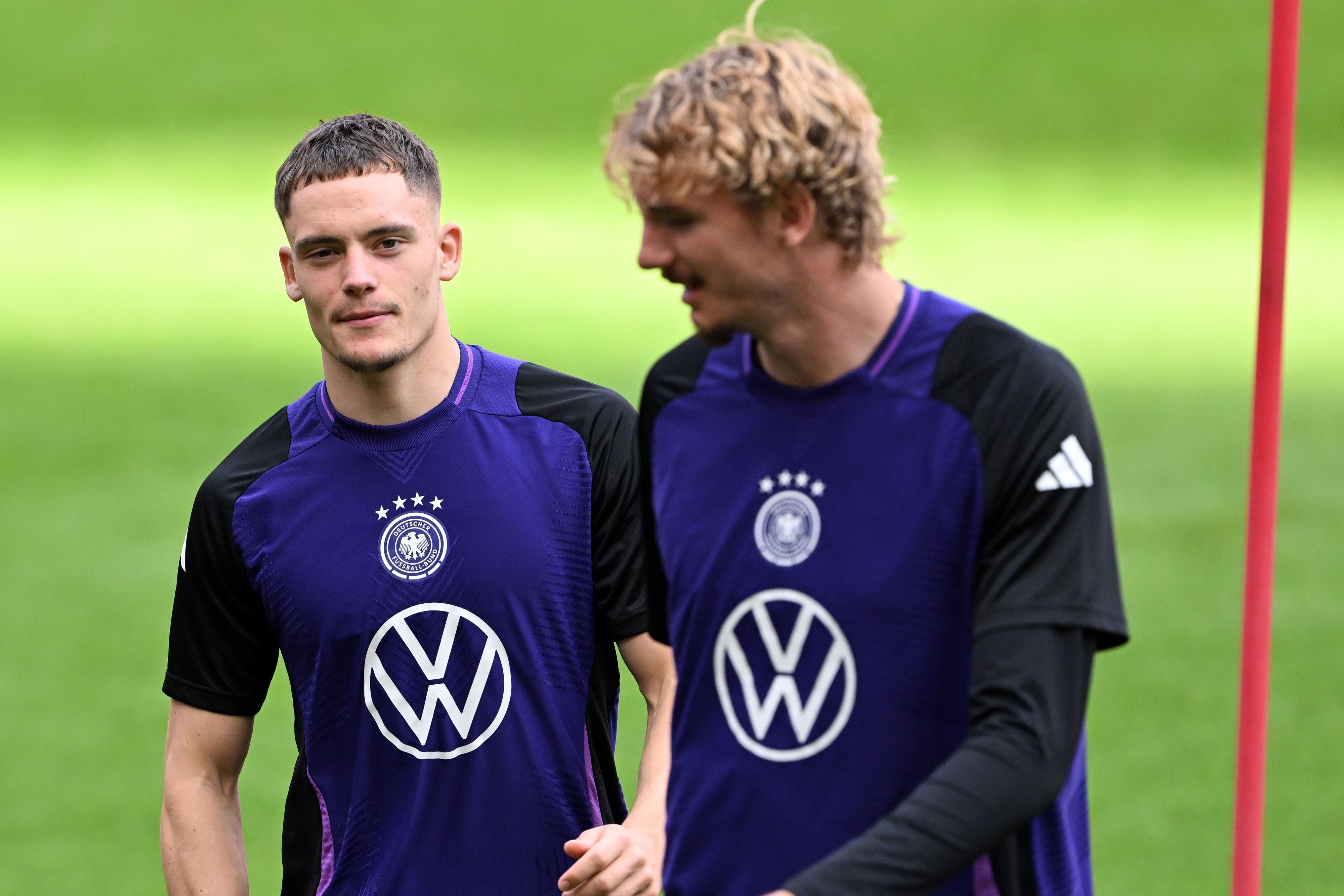 Florian Wirtz (l.) und Nick Woltemade.