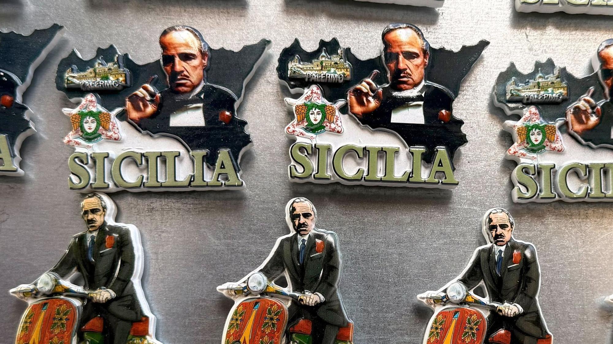 Mafia-Souvenirs auf Sizilien
