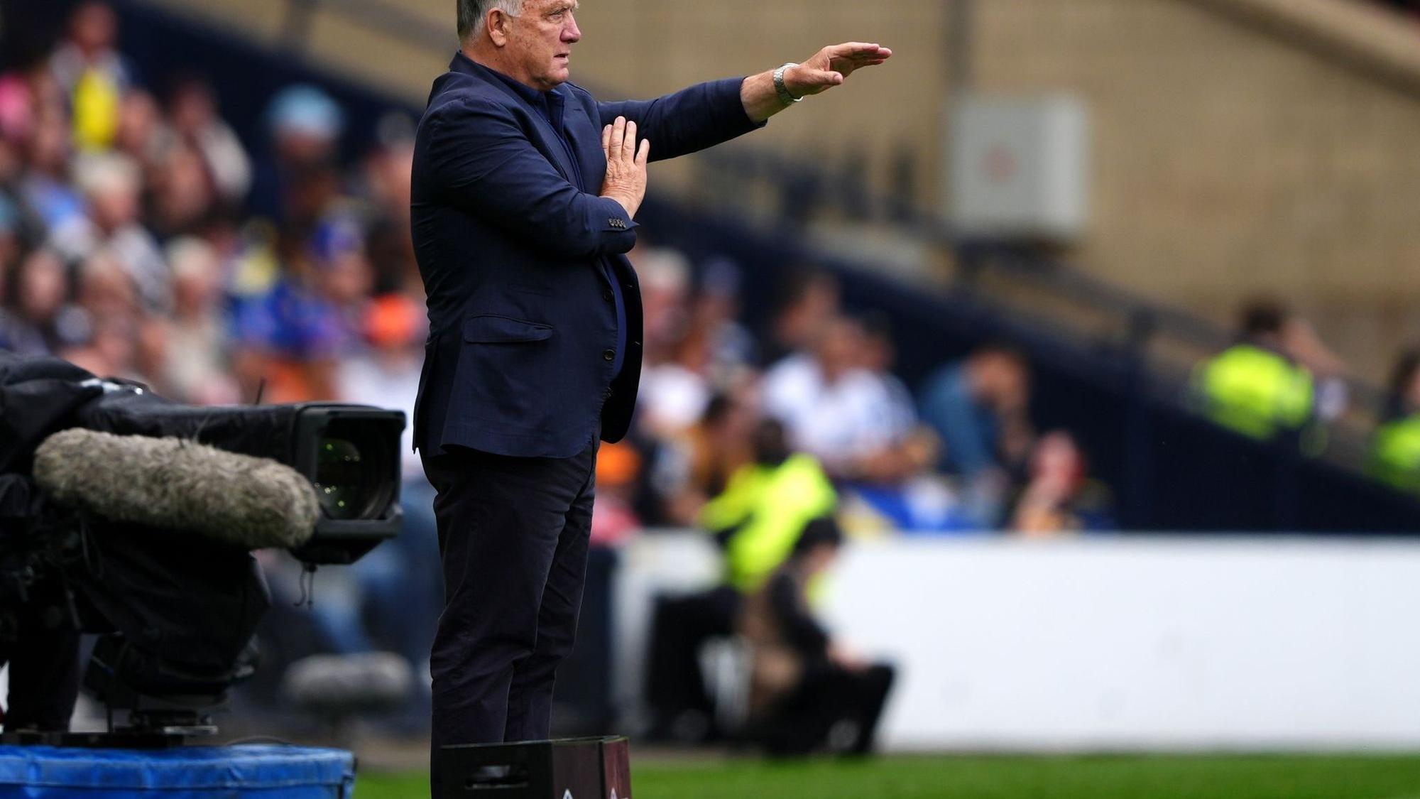Curaçaos Nationaltrainer Dick Advocaat