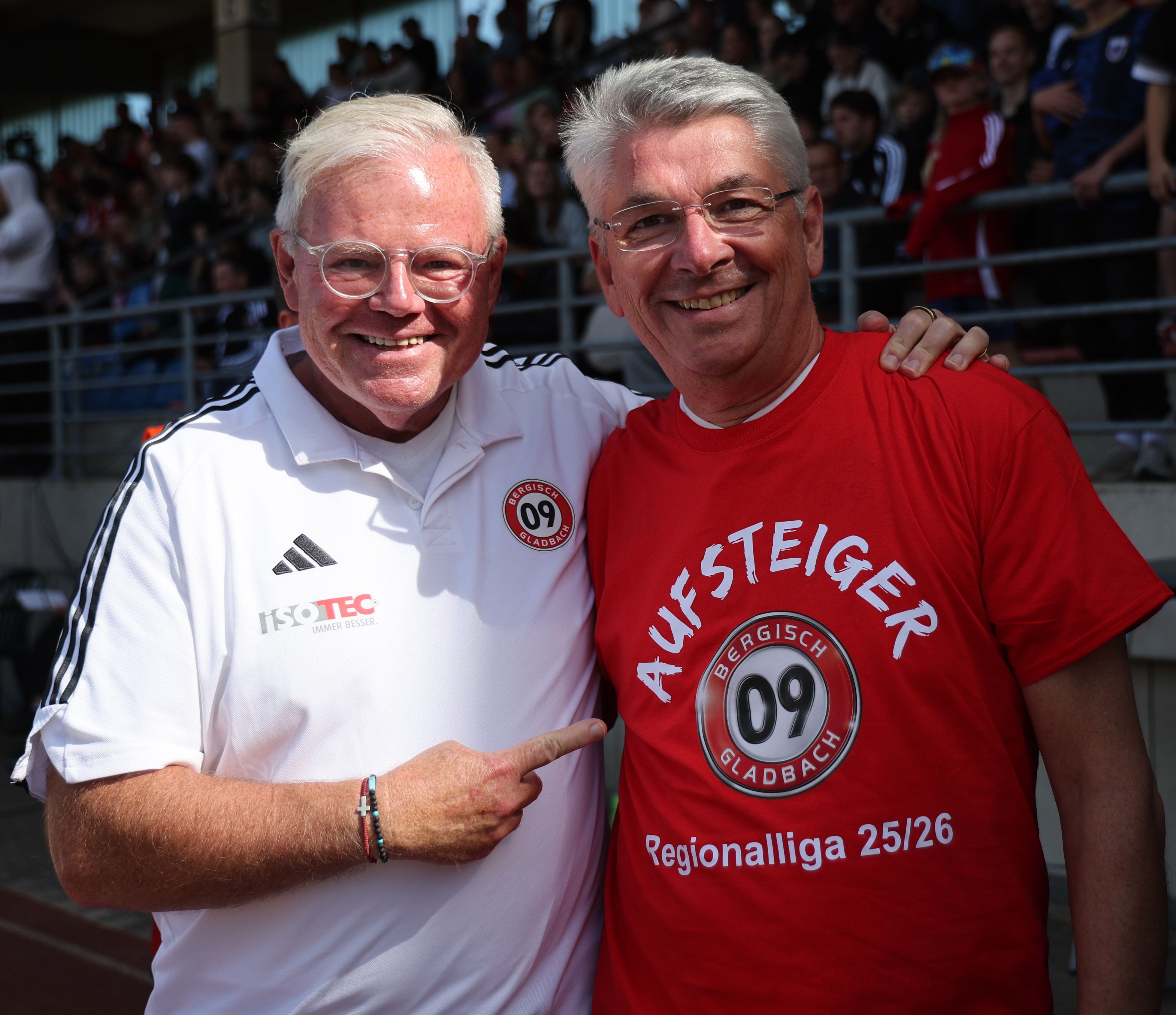 KD Becker und Lutz Urbach