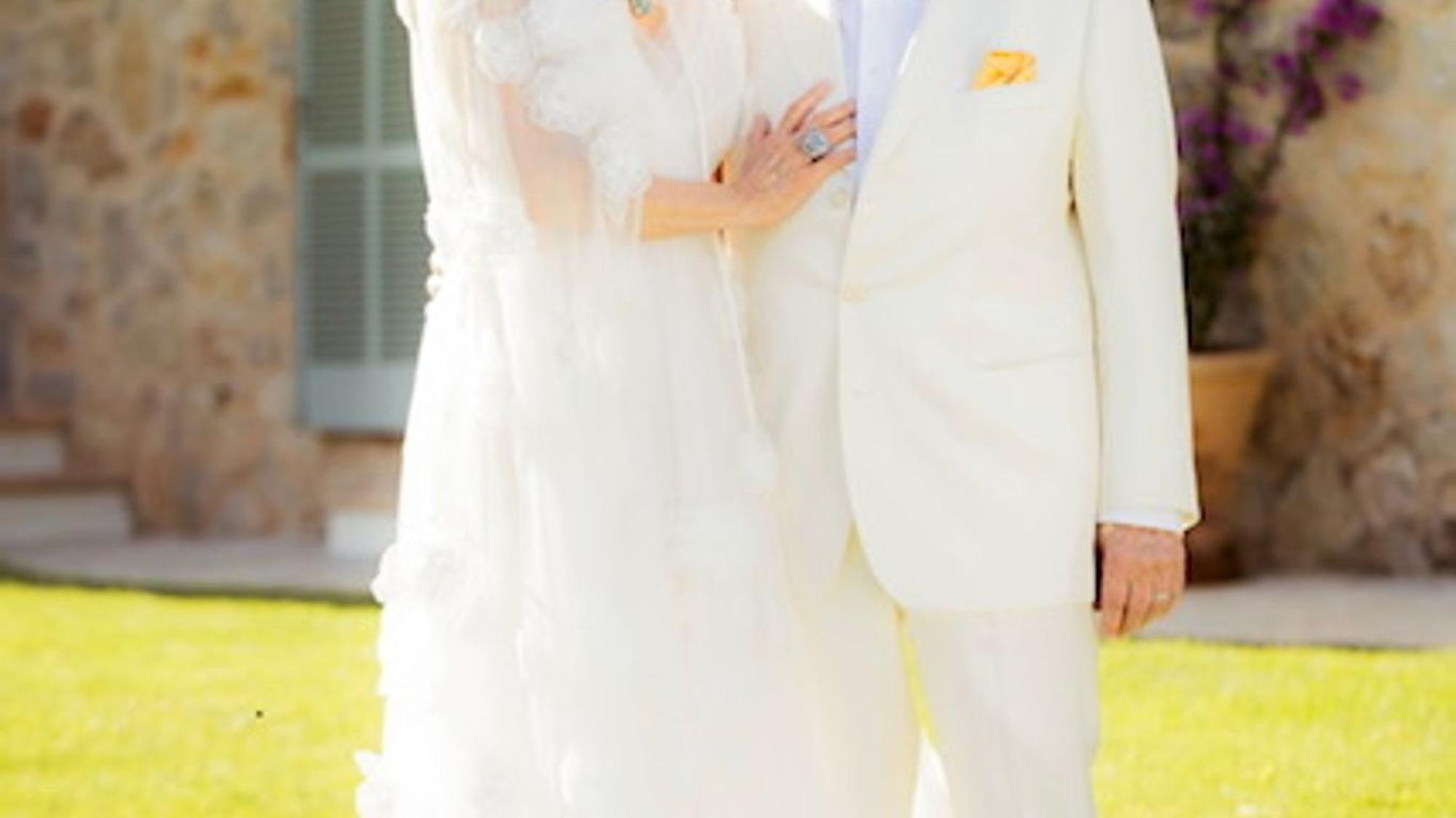 Gabriela und Wolfgang Porsche feiern Hochzeit auf Mallorca