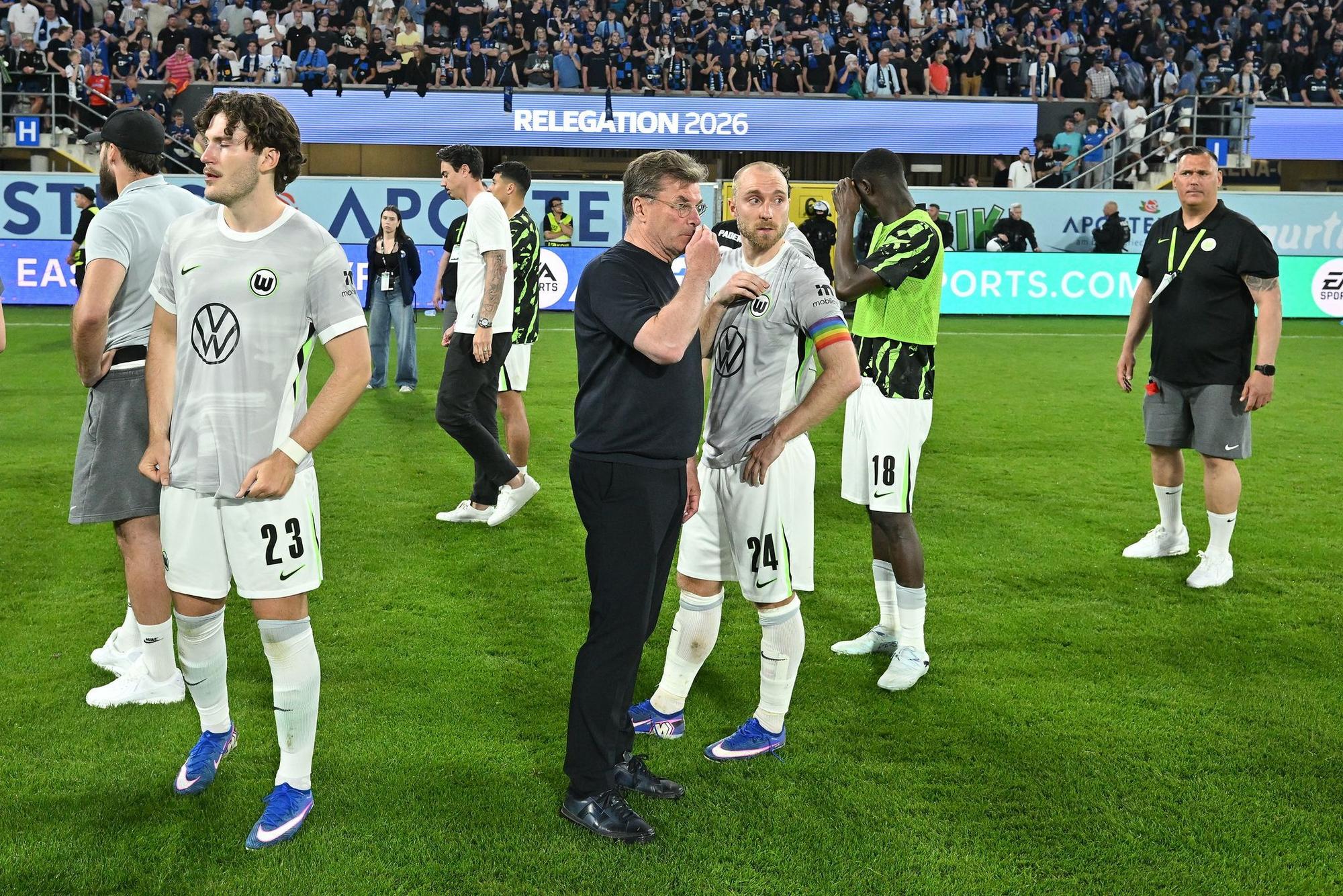 Dieter Hecking und Christian Eriksen