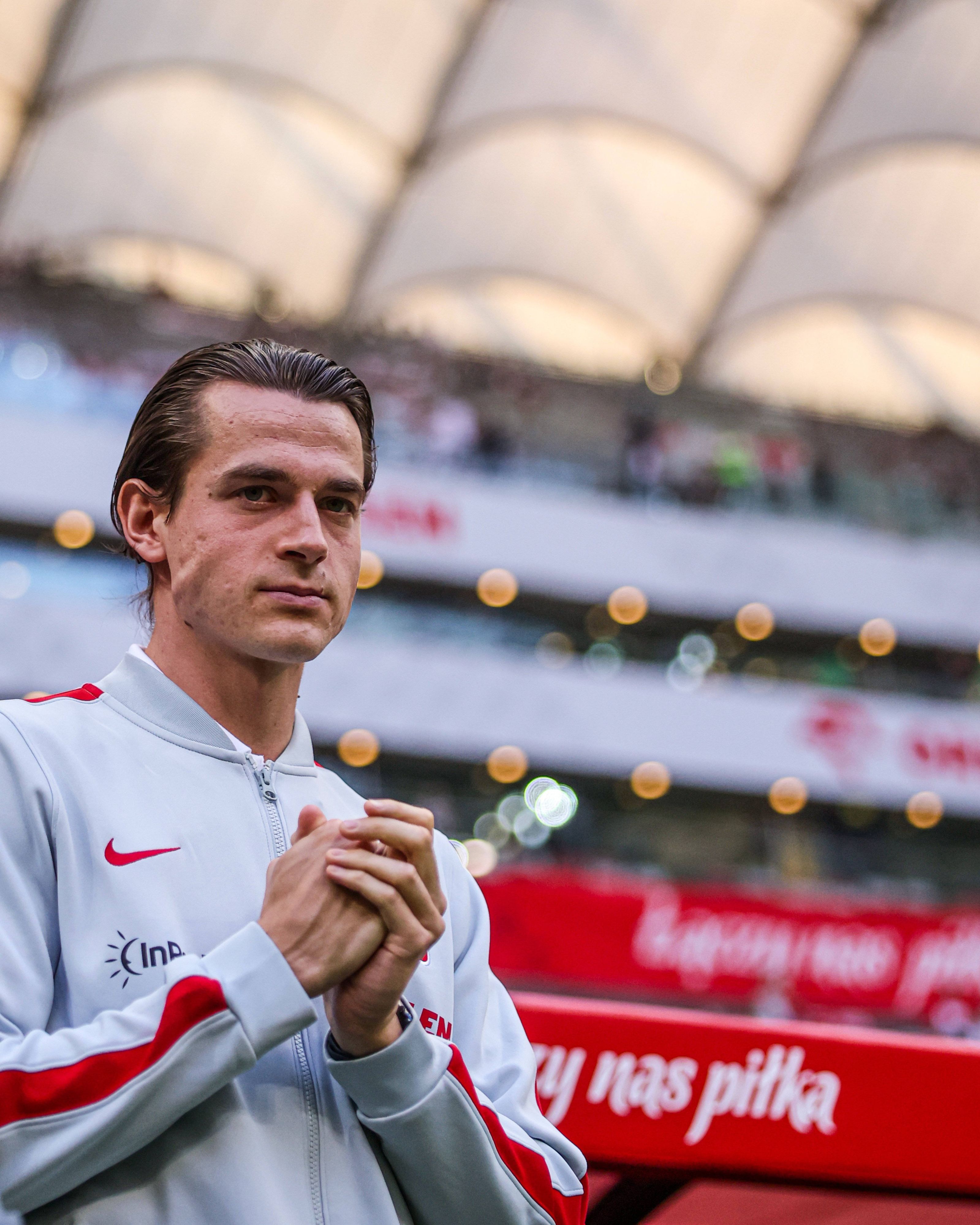 Jakub Kaminski war zuletzt mit der polnischen Nationalmannschaft unterwegs.