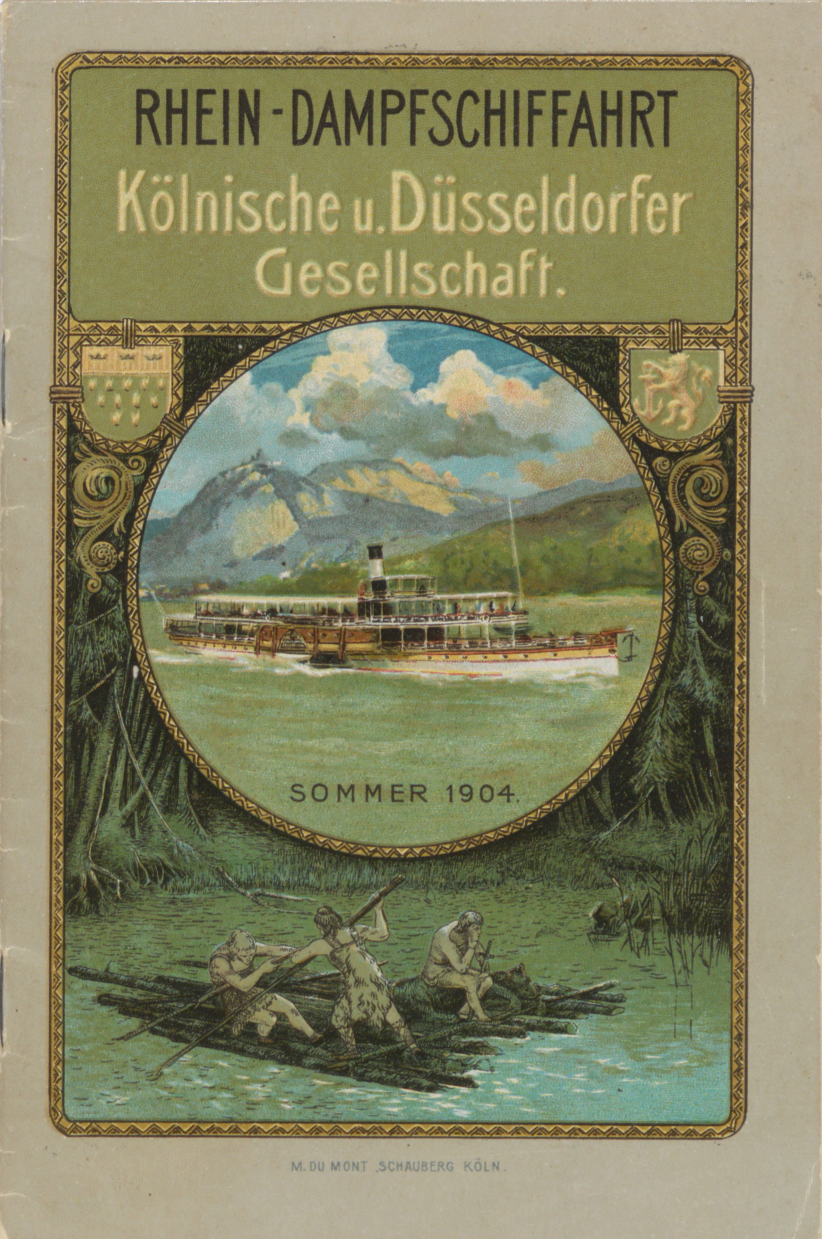 Fahrplan der KD, 1904