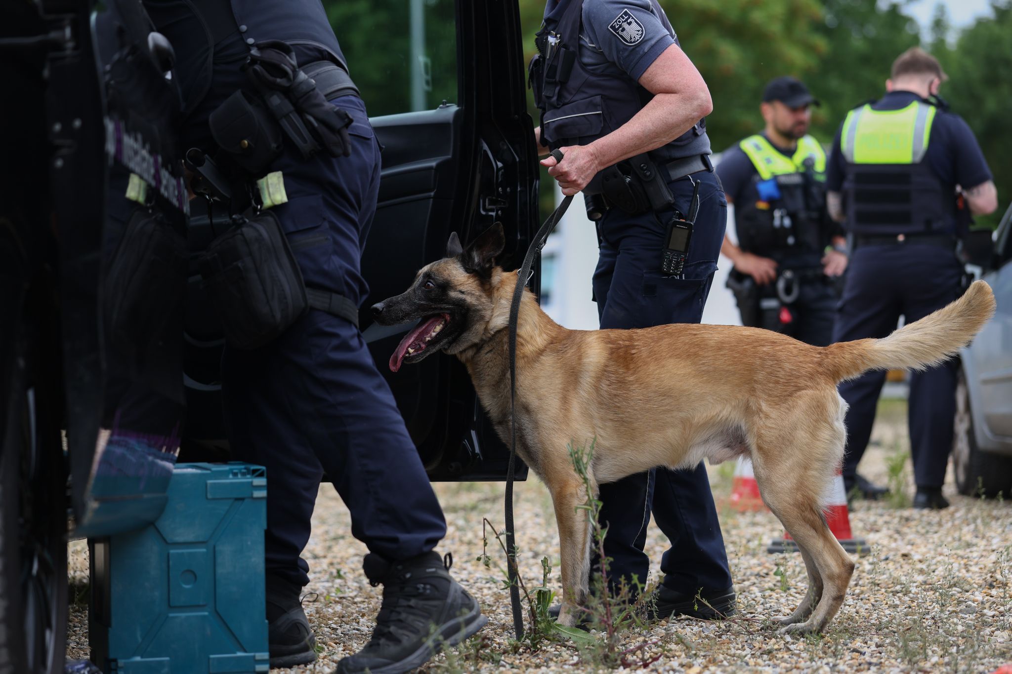 Grenzüberschreitender Polizeieinsatz - „Euregioprotect-Crossover“