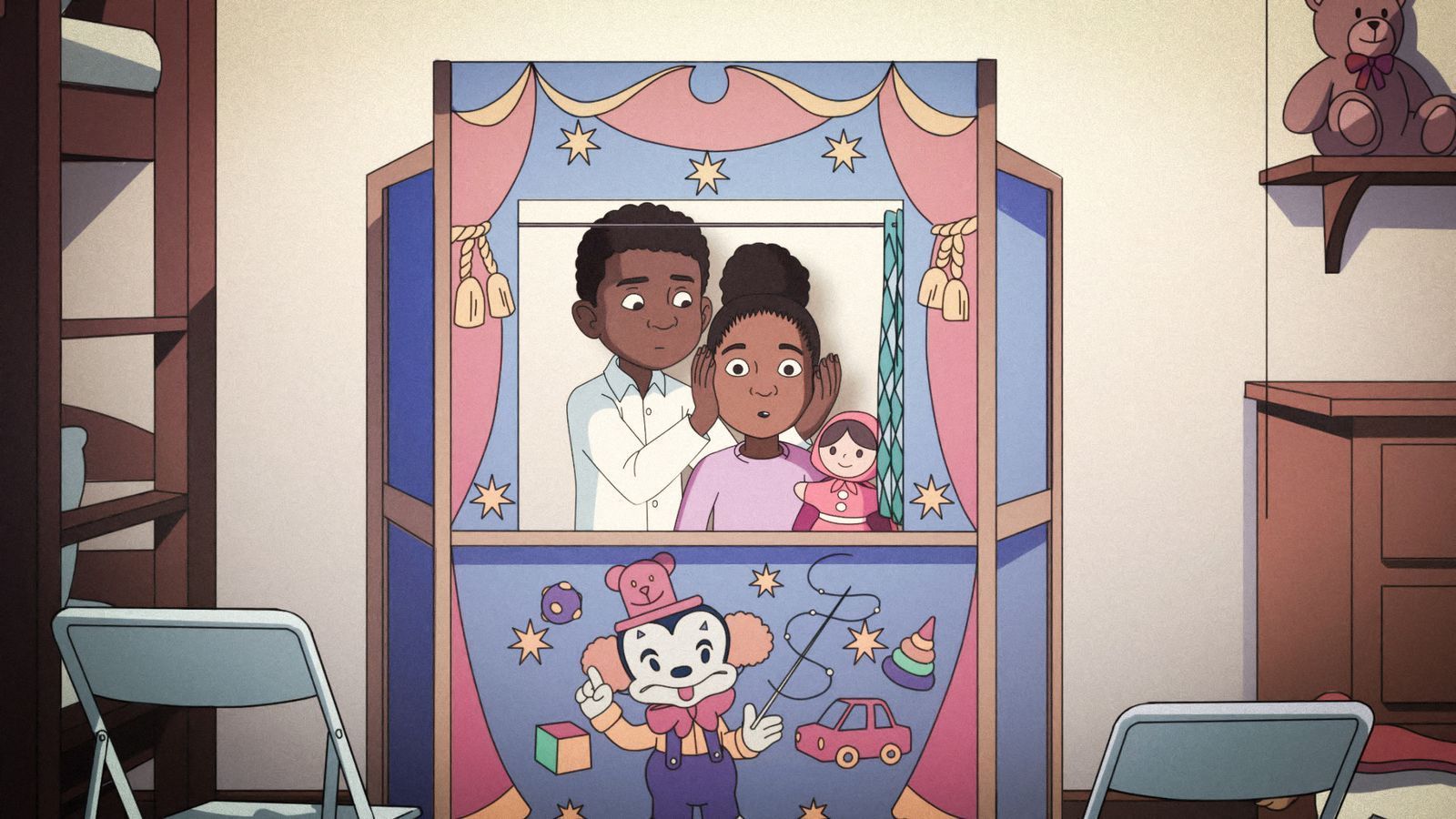 Animationen, die auf Karim Joel Martins eigenen Zeichnungen basieren, blicken auf entscheidende Momente zurück. (Bild: ZDF/Joel Novelle/ Andreas Rusch/The Unicorn)