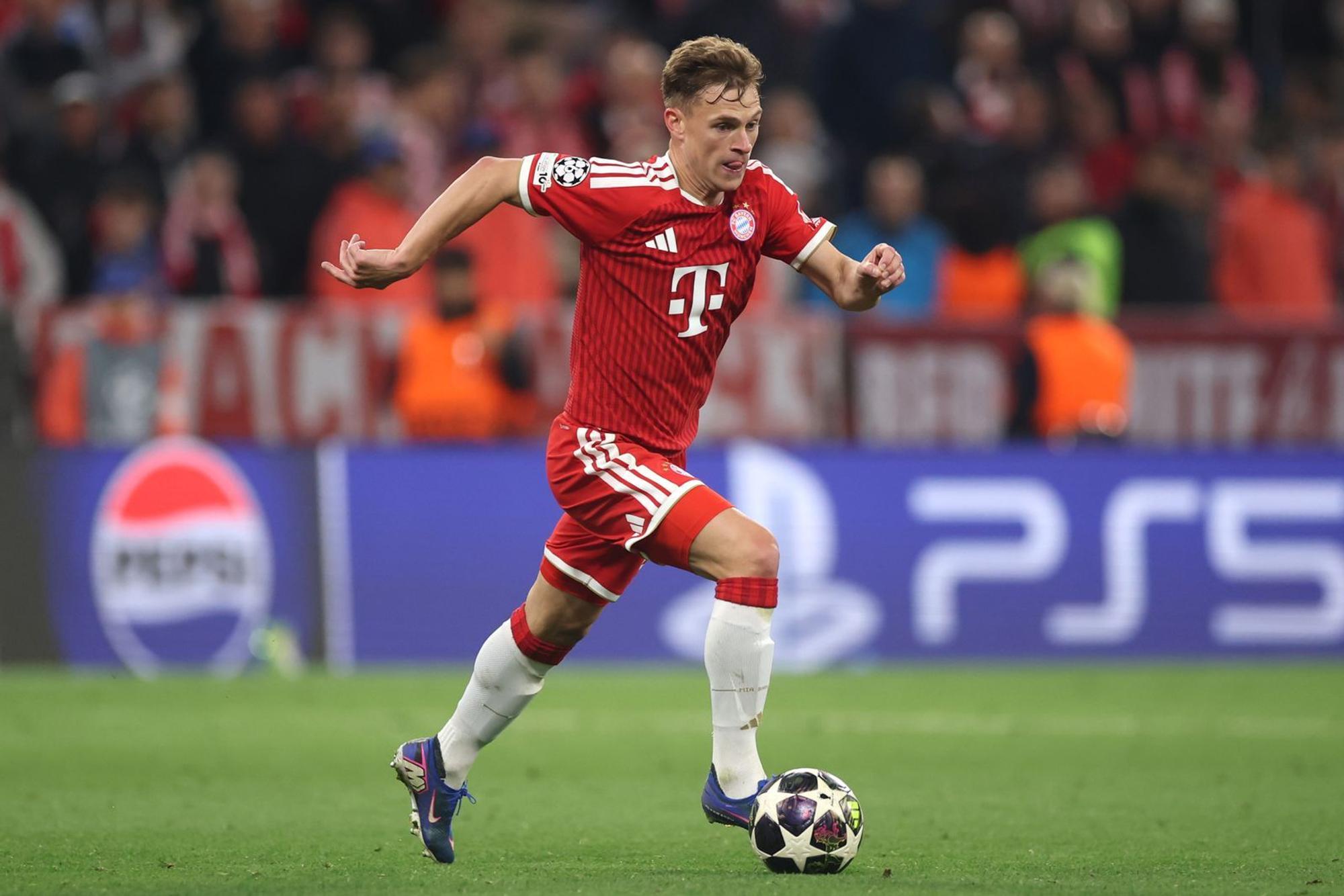 Im vergangenen Mai schied Joshua Kimmich mit seinen Bayern gegen Paris Saint-Germain im Champions-League-Halbfinale aus. Um ein Haar wäre er 2024 zu den Franzosen gewechselt. (Bild: 2026 Getty Images/Alex Grimm)