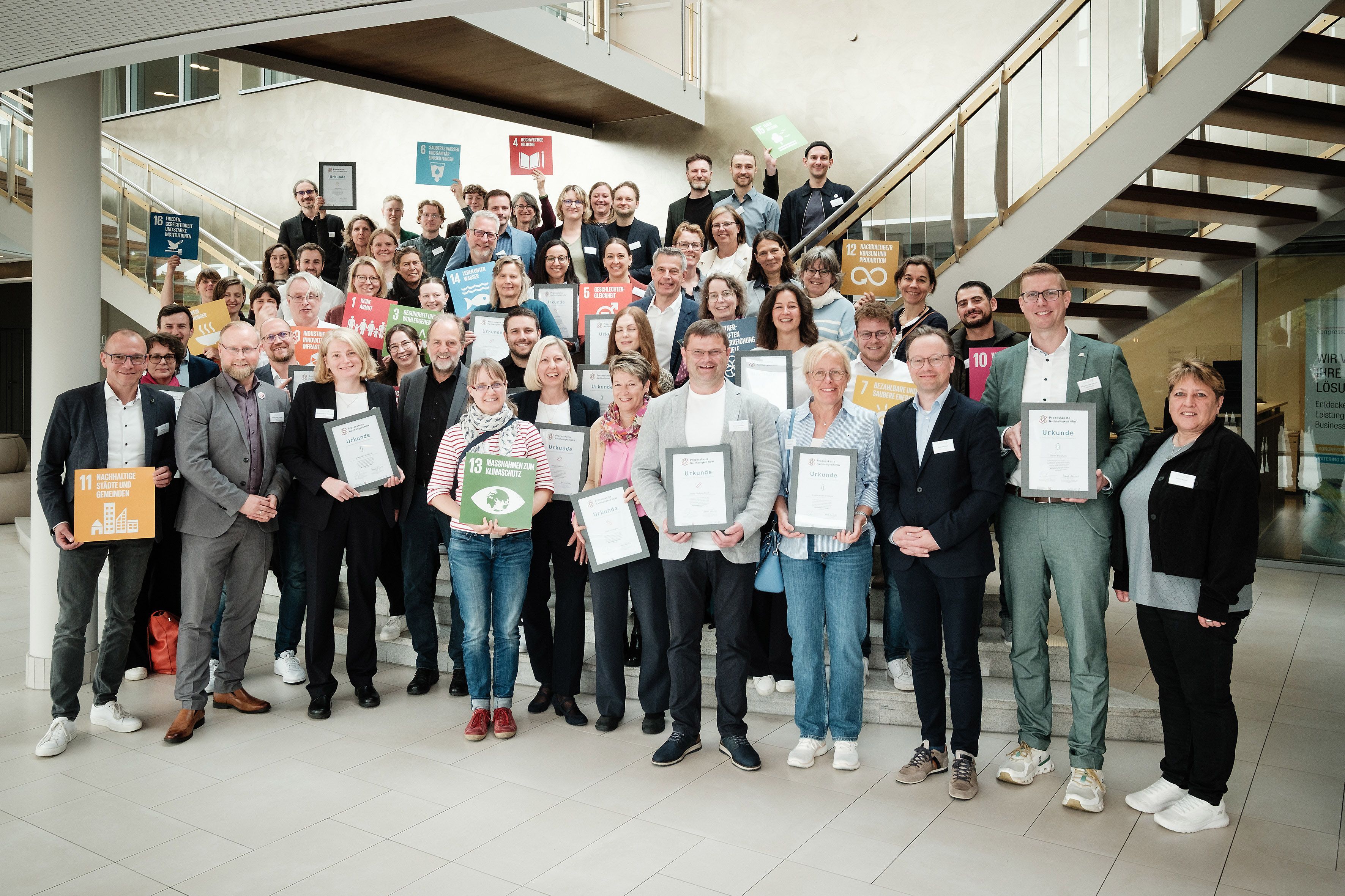 Abschlussveranstaltung
zum kommunalen
Nachhaltigkeitsmanagement NRW in Dortmund am 20.05.2026