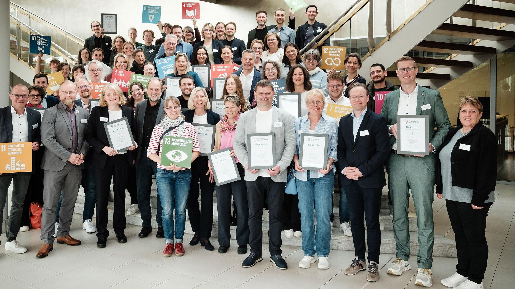 Abschlussveranstaltung
zum kommunalen
Nachhaltigkeitsmanagement NRW in Dortmund am 20.05.2026