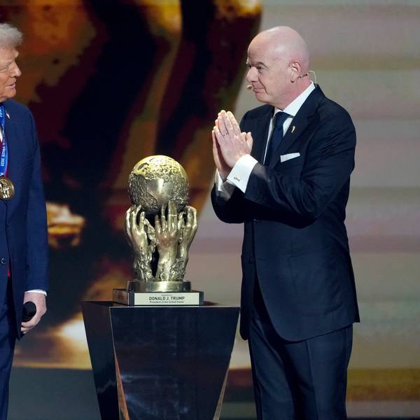 Donald Trump und Gianni Infantino