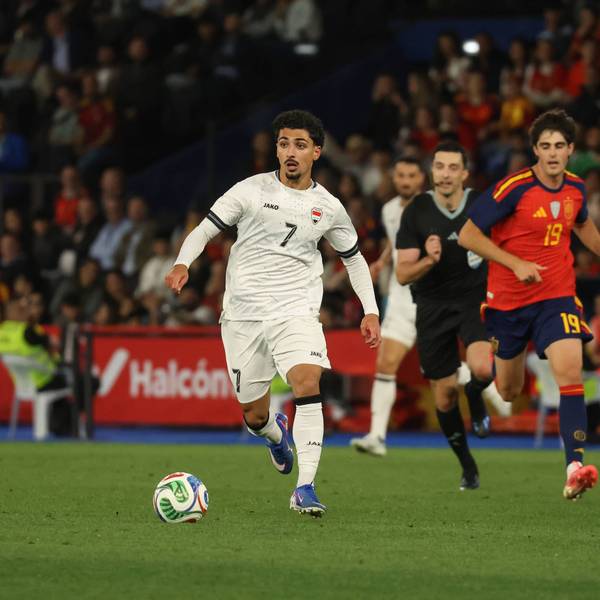 Spain - FIFA friendly - Spain vs Iraq - 04/06/2026 SPAIN, LA CORUNA, JUNE 04: Youssef Amyn of Iraq during the FIFA friendly football match between Spain and Iraq at Riazor Stadium on June 04, 2026 in La Coruna, Spain. Photo by Manuel Blondeau/ AOP.Press La Coruna Estadio Riazor Galicia Spain Copyright: x ManuelxBlondeau/AOP.Pressx AOP20260604-00187