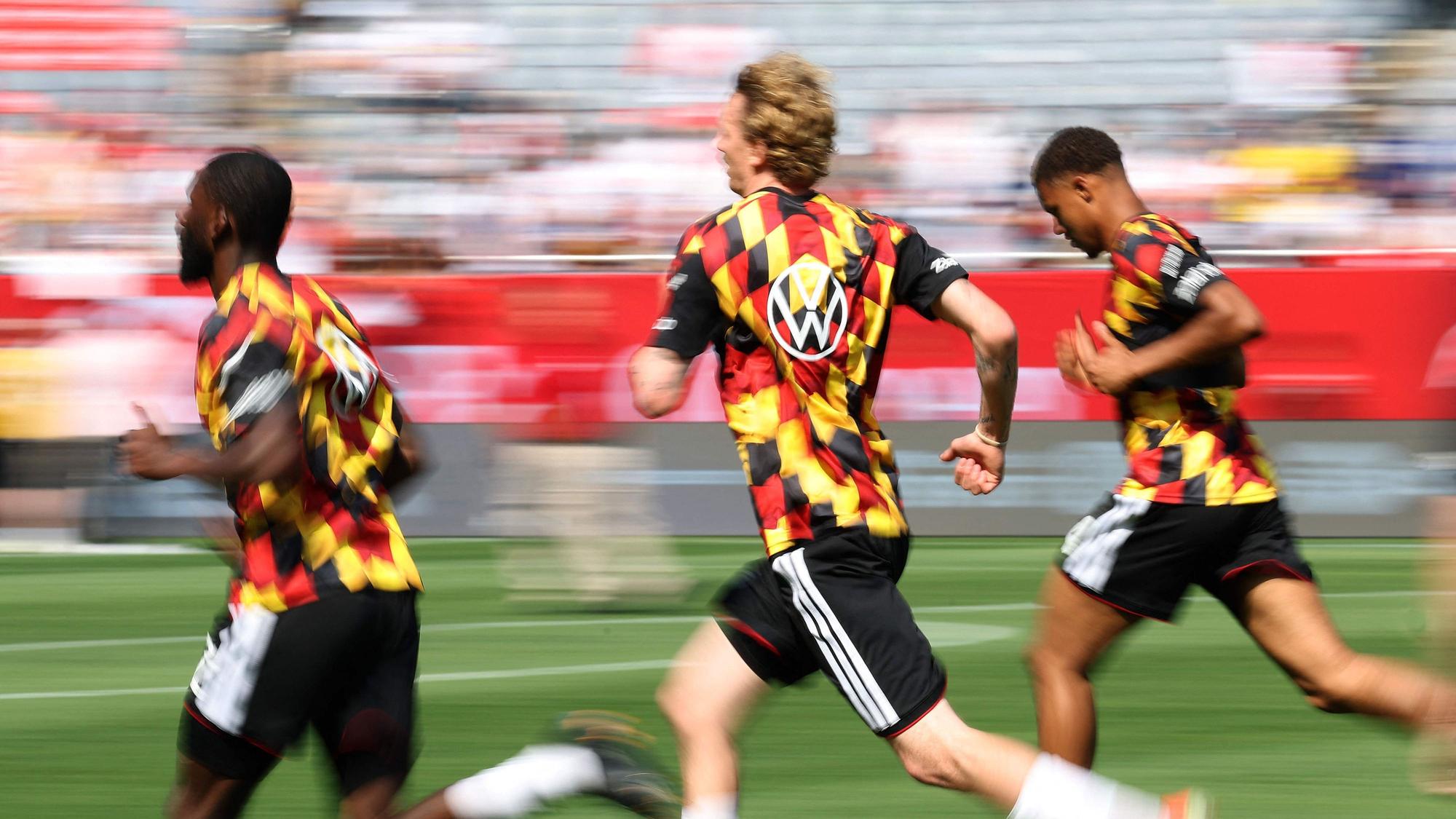 Nick Woltemade im DFB-Trainigsdress.