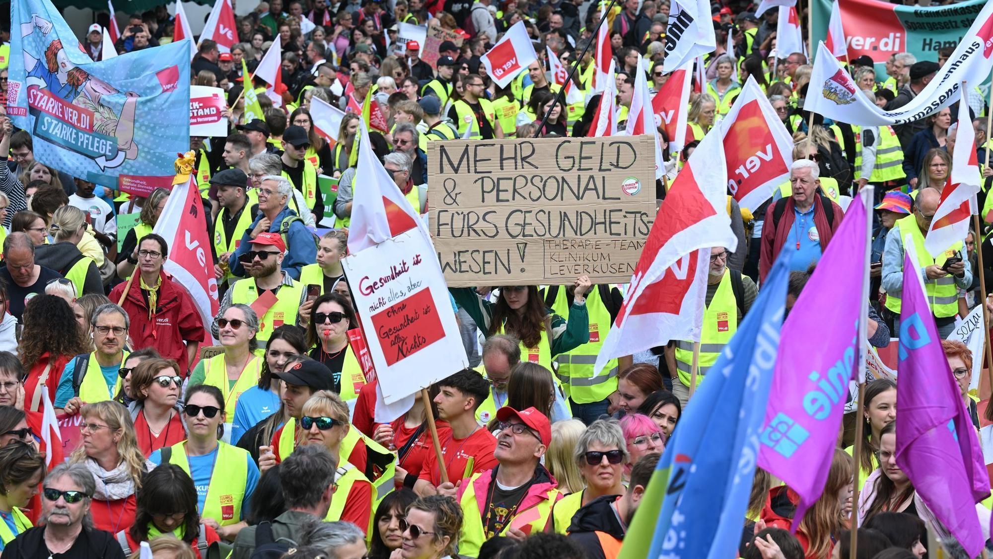 Gesundheitsministerkonferenz - Proteste