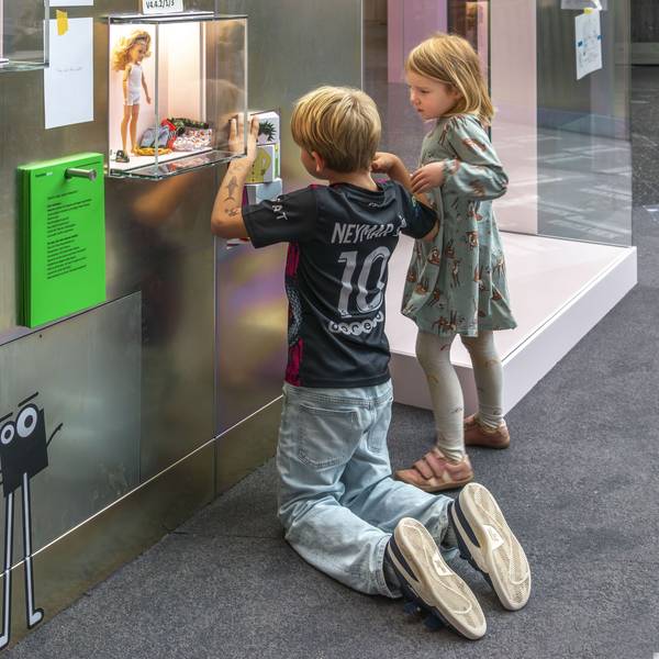 Kinder im Haus der Geschichte.