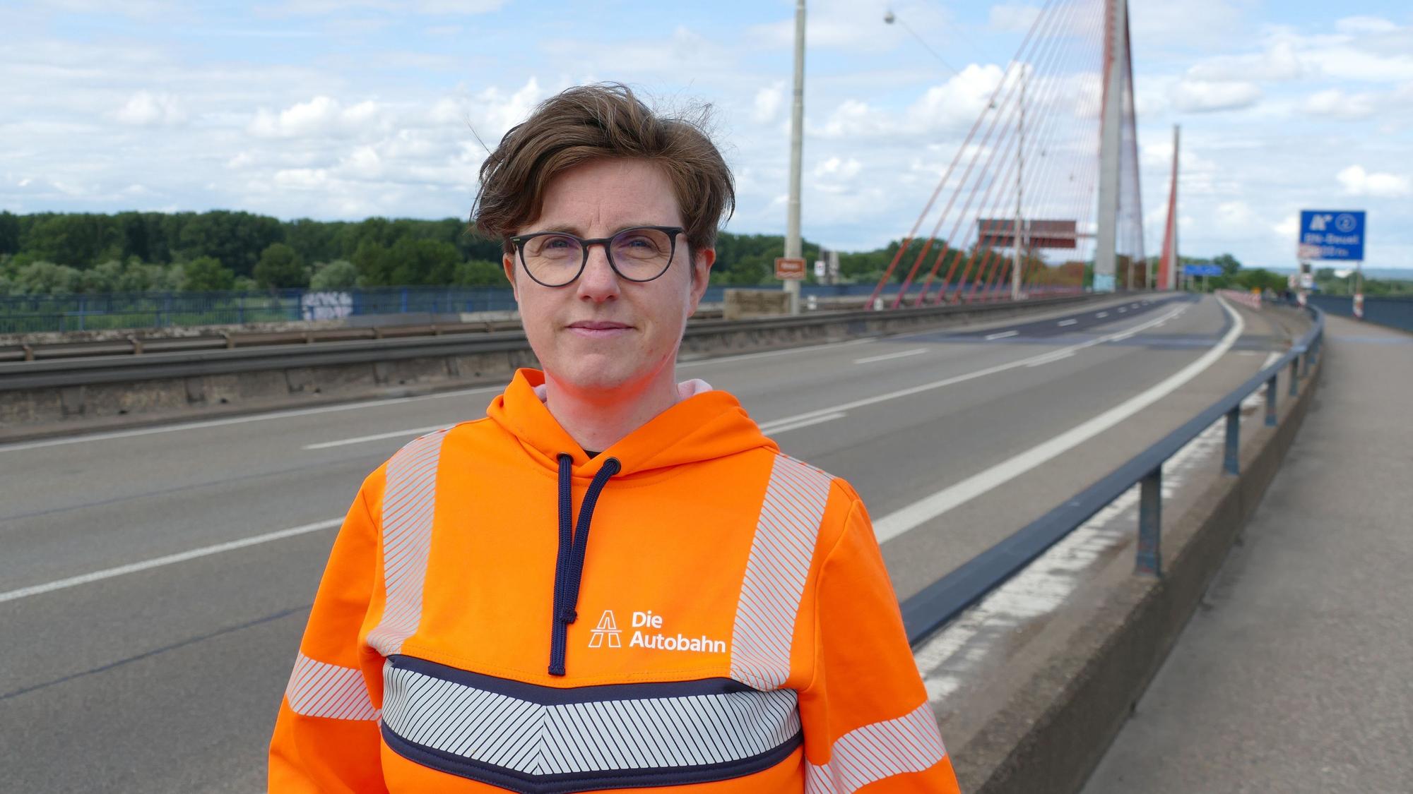 Sabrina Kieback, Sprecherin der Autobahn GmbH