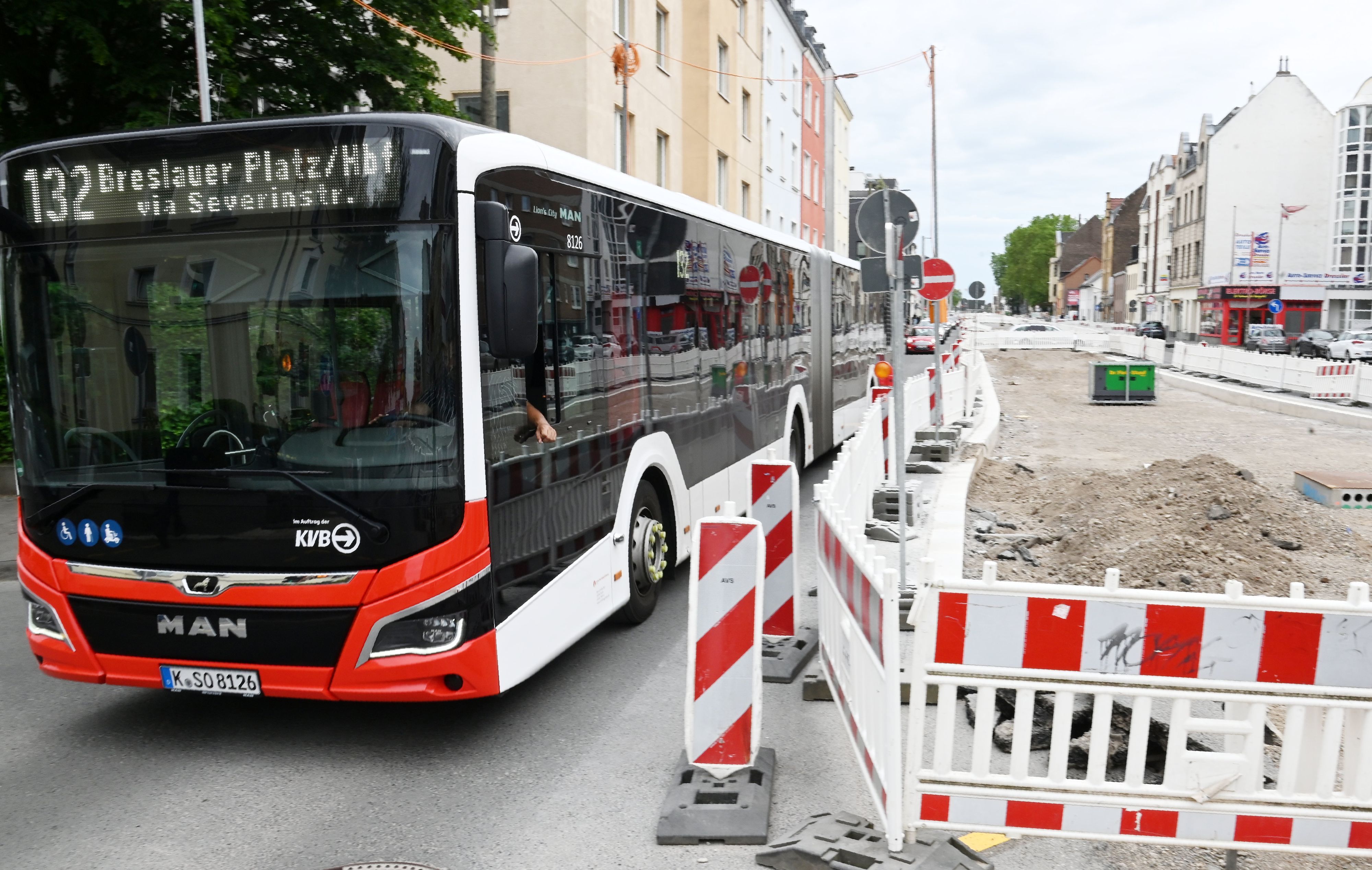 Die Bonner Straße bleibt noch bis 2029 eine Baustelle.