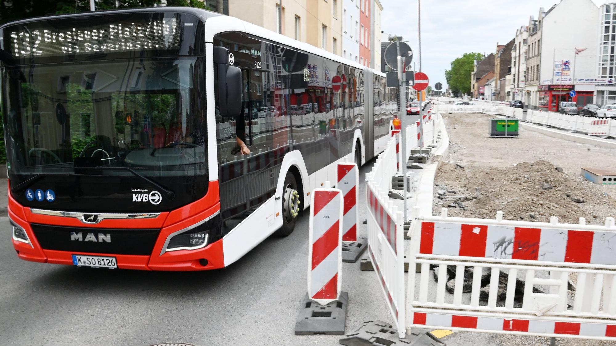 Die Bonner Straße bleibt noch bis 2029 eine Baustelle.