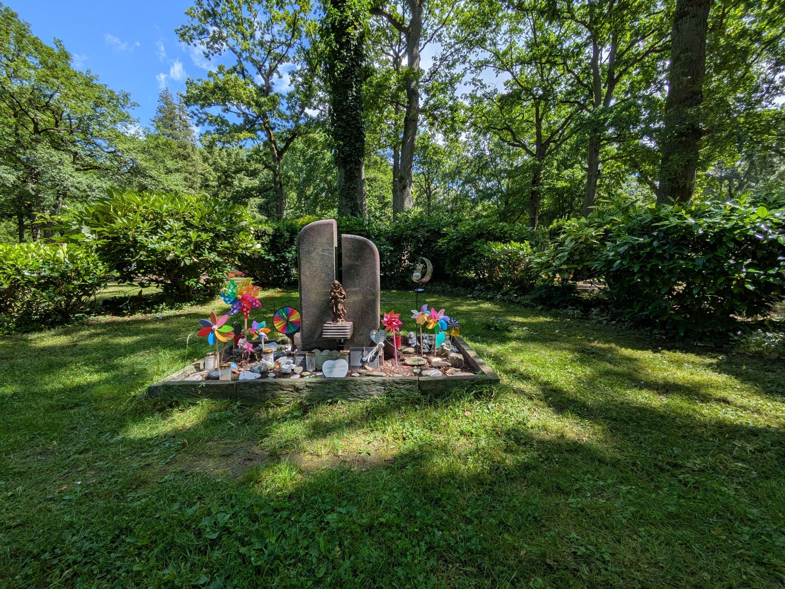 Gedenkort für Sternenkinder auf dem Friedhof Reuschenberg