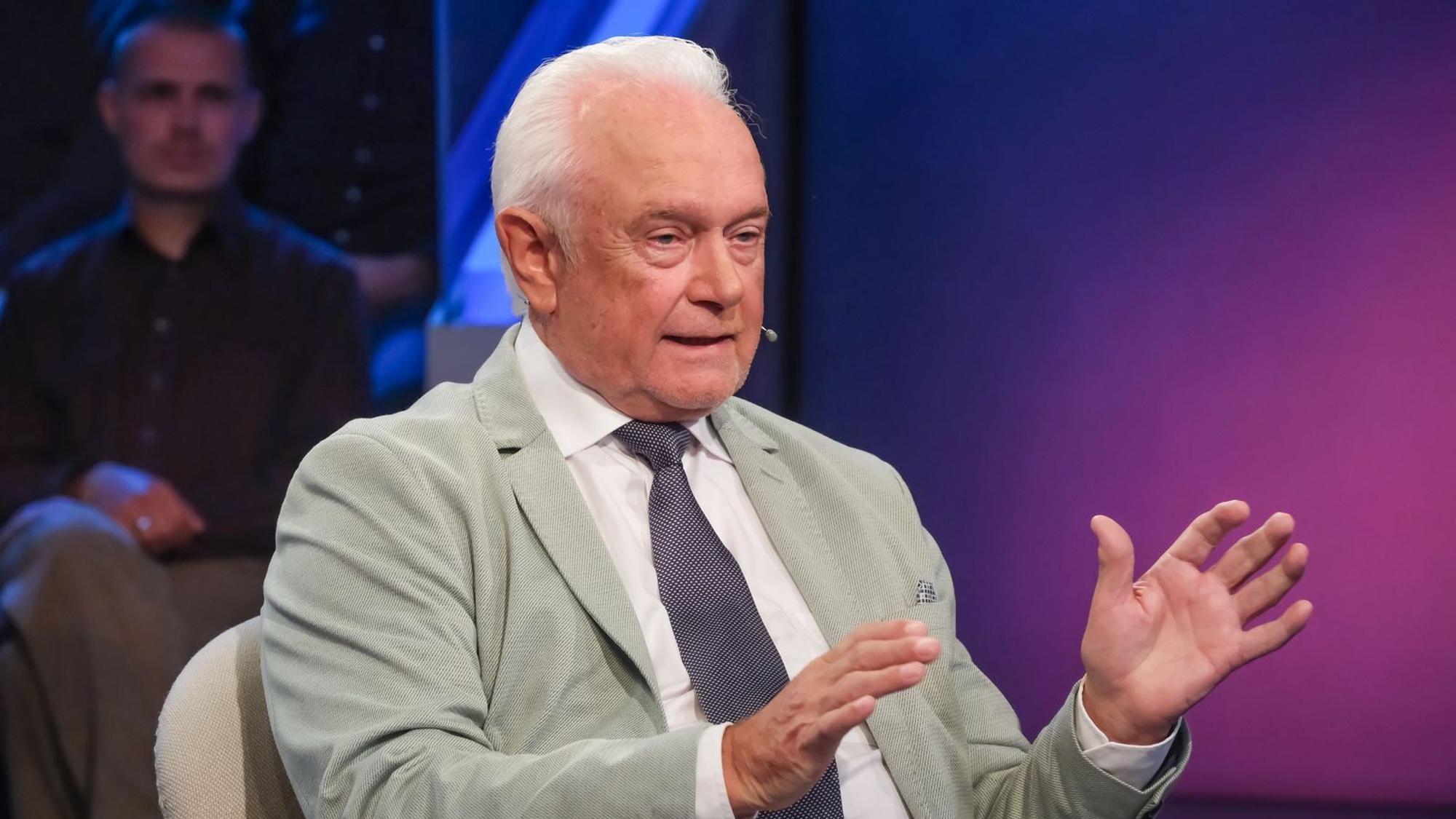 Wolfgang Kubicki sprach bei „Maischberger“ im Ersten über seine Pläne als Parteivorsitzender. (Bild: WDR / Oliver Ziebe)