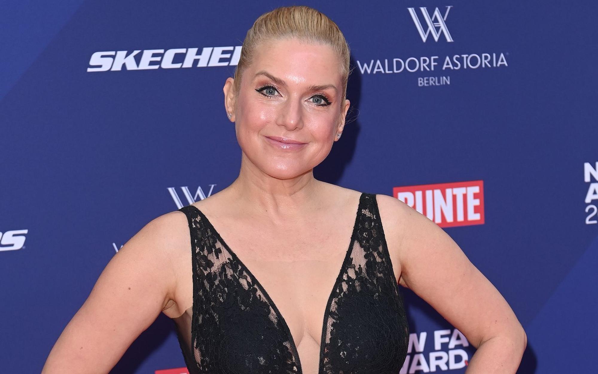 Jeannette Biedermann erwartet ihr erstes Kind. (Bild: 2024 Getty Images/Matthias Nareyek)