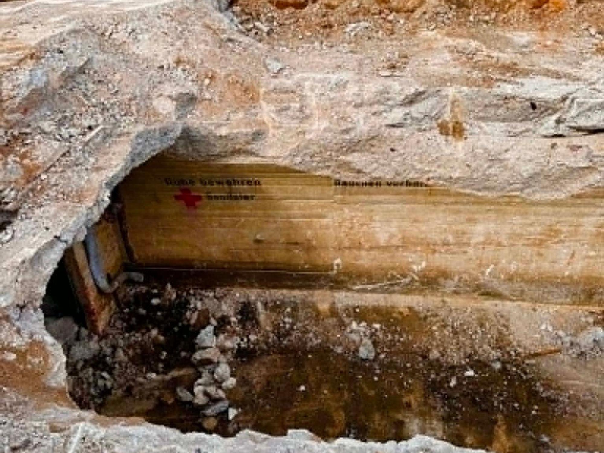 Die Bunkeranlage in Bonn-Tannenbusch befindet sich vollständig unter der Erde.