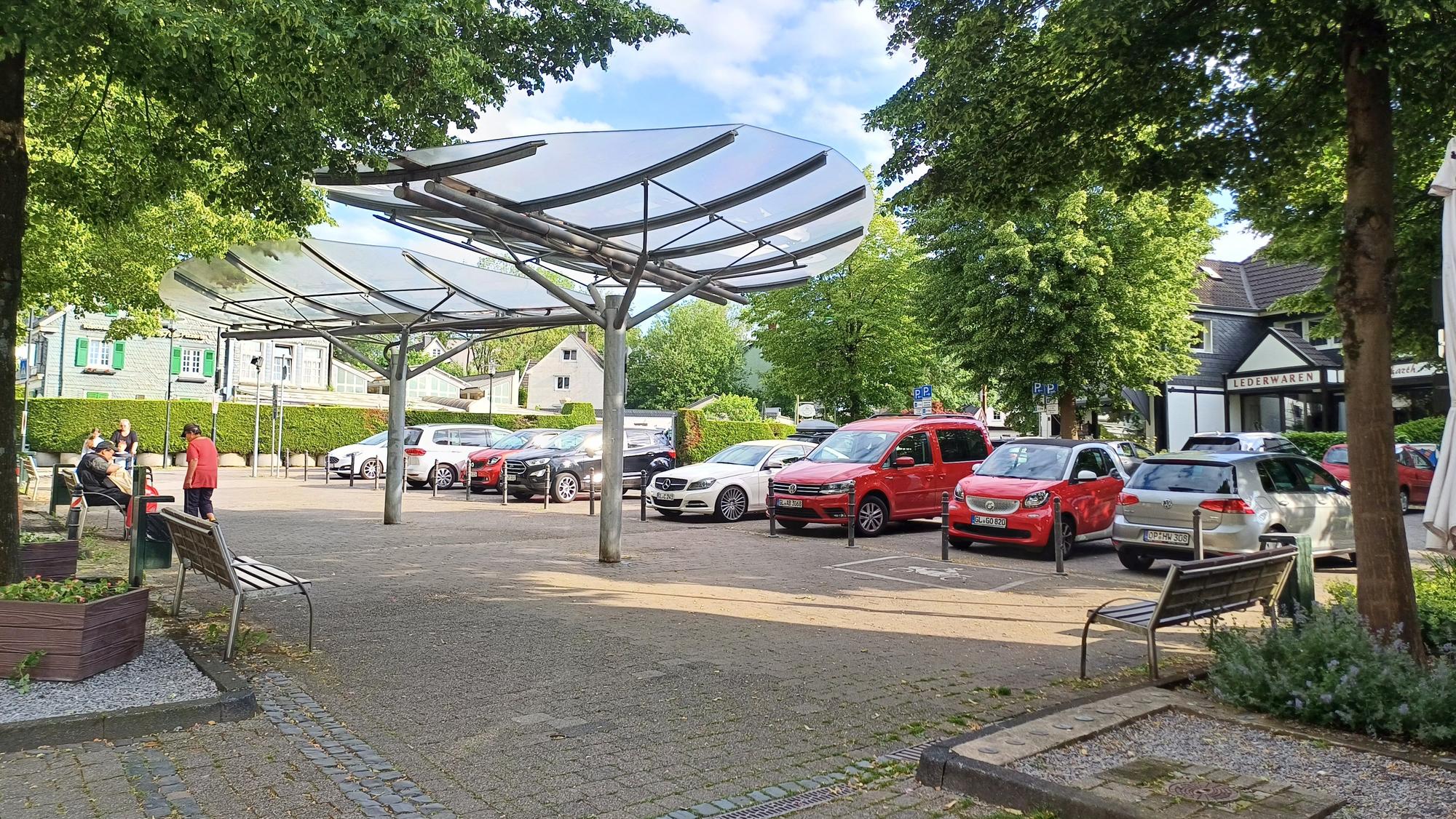 Marktplatz in Burscheid