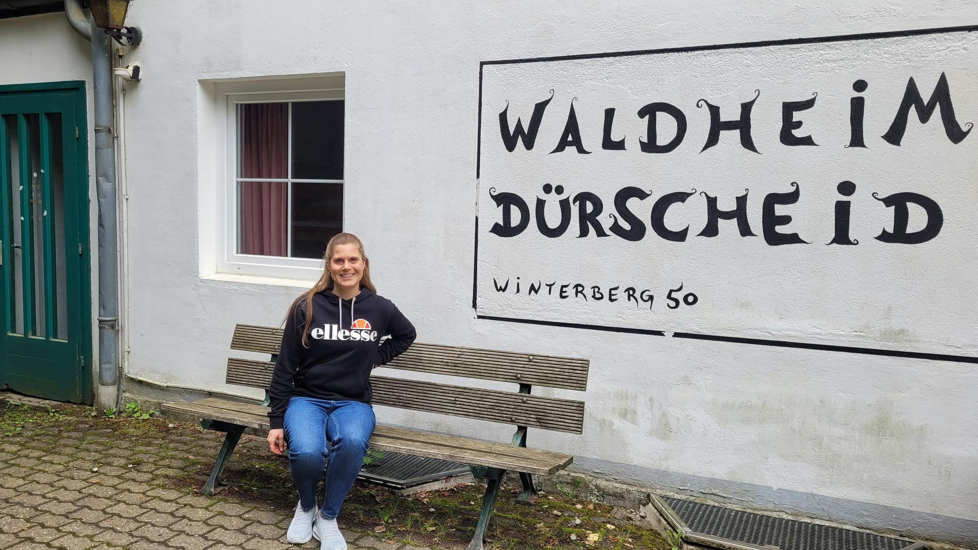 Maren Leuchner am Waldheim