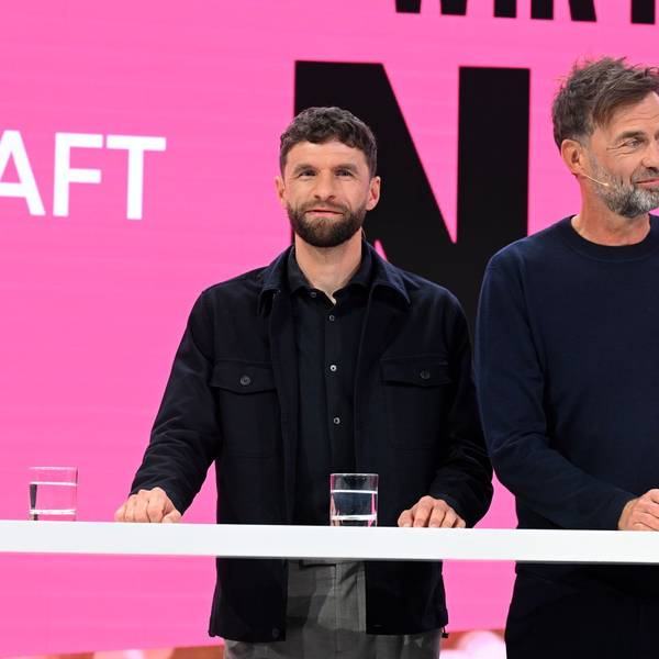 Thomas Müller und Jürgen Klopp